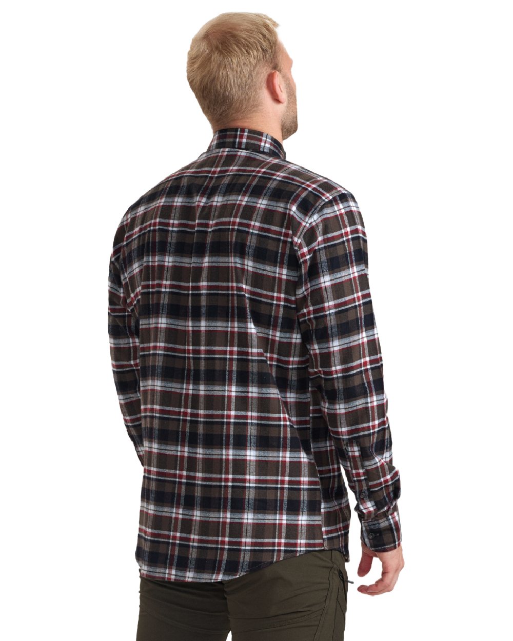 Deerhunter Men's Nathan Shirt - Comfortable Casual Button-Up for Outdoor & Office Wear