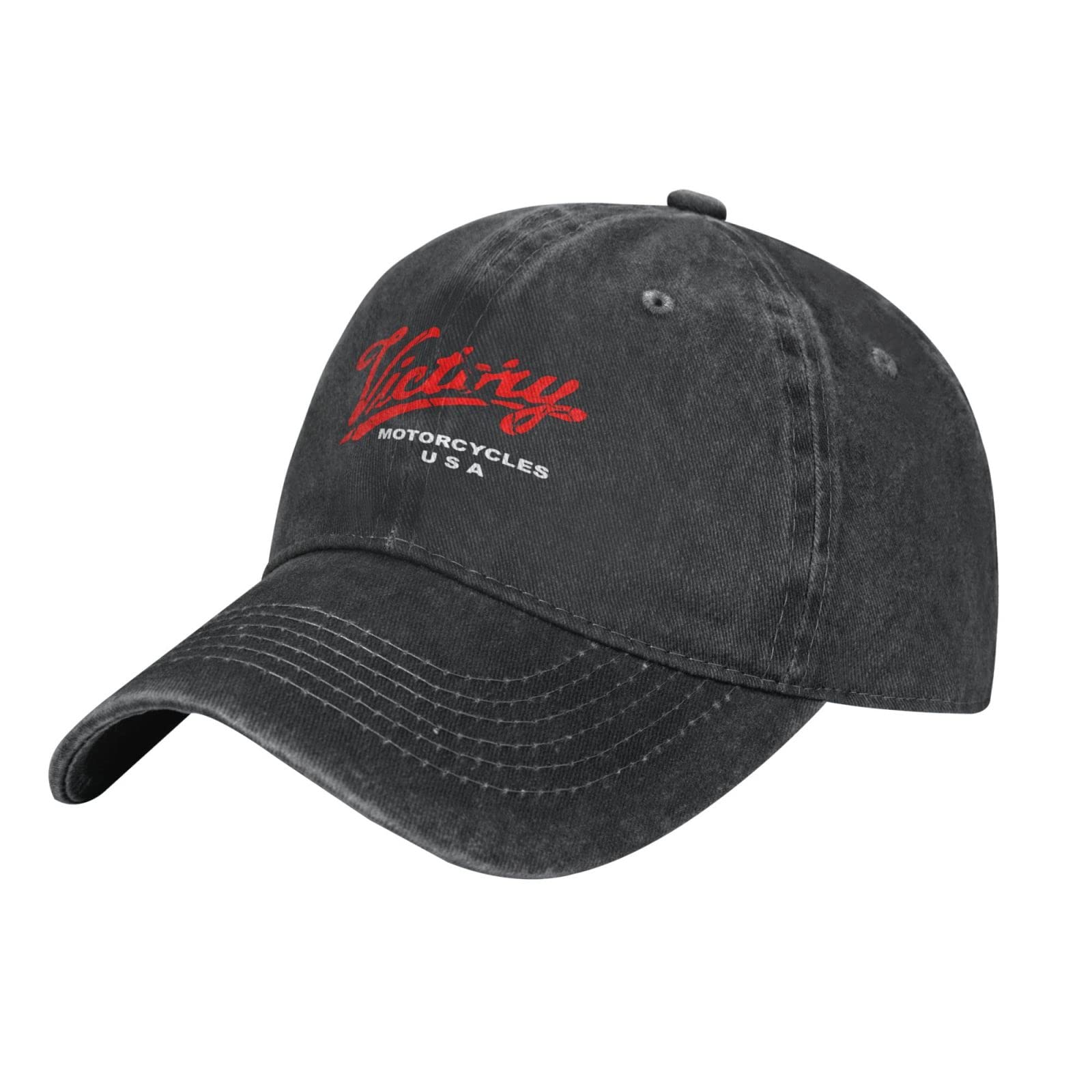 Vintage Washed Denim Baseball Cap for Men & Women - Adjustable Trucker Hat with Snapback Closure - Perfect for Outdoor Activities, Sports, and Casual Wear