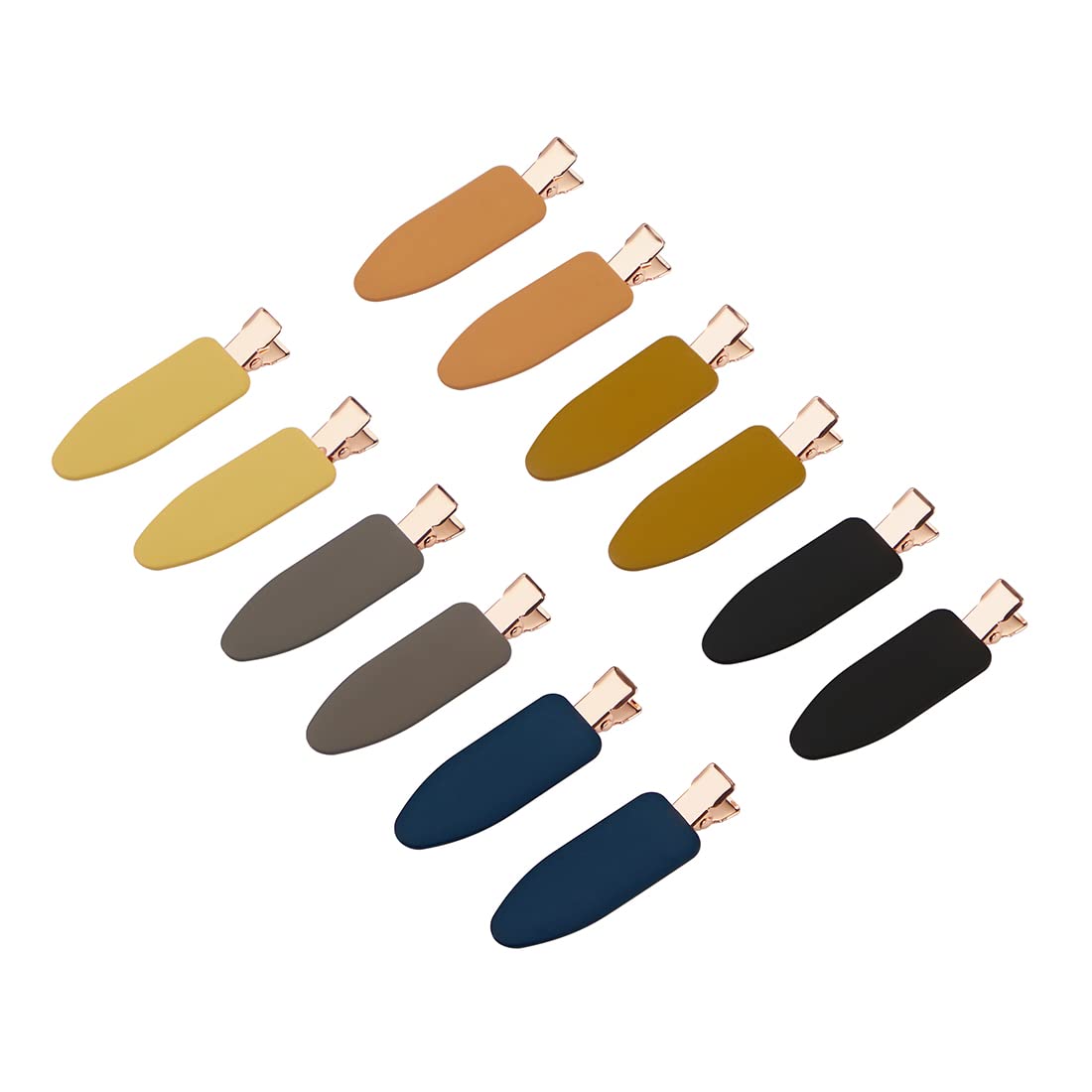 Minihope 24 Pcs Hair Clips for Women & Girls - No Dent Soft Hair Barrettes, Includes Harry Josh Style Clips (Morandi & Black) - Perfect for School, Work, Parties & Everyday Hairstyling