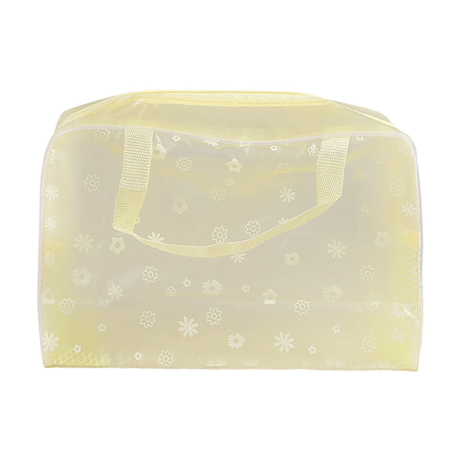 Waterproof Cosmetic Bag for Travel - Multi-Functional Makeup Organizer with Washable Design | Perfect for Bathroom Storage, Vacation Essentials & Spa Brush Organization (Ideal for Gym, Beach & Daily Use)