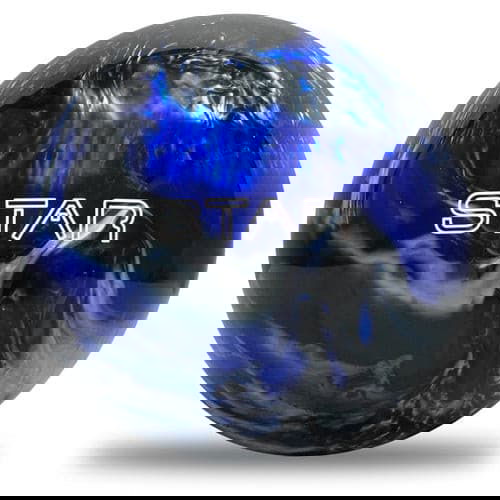 ELITE Star Blue Black Silver Bowling Ball - Professional Performance for League & Tournament Play - Perfect for Strikes & Spares