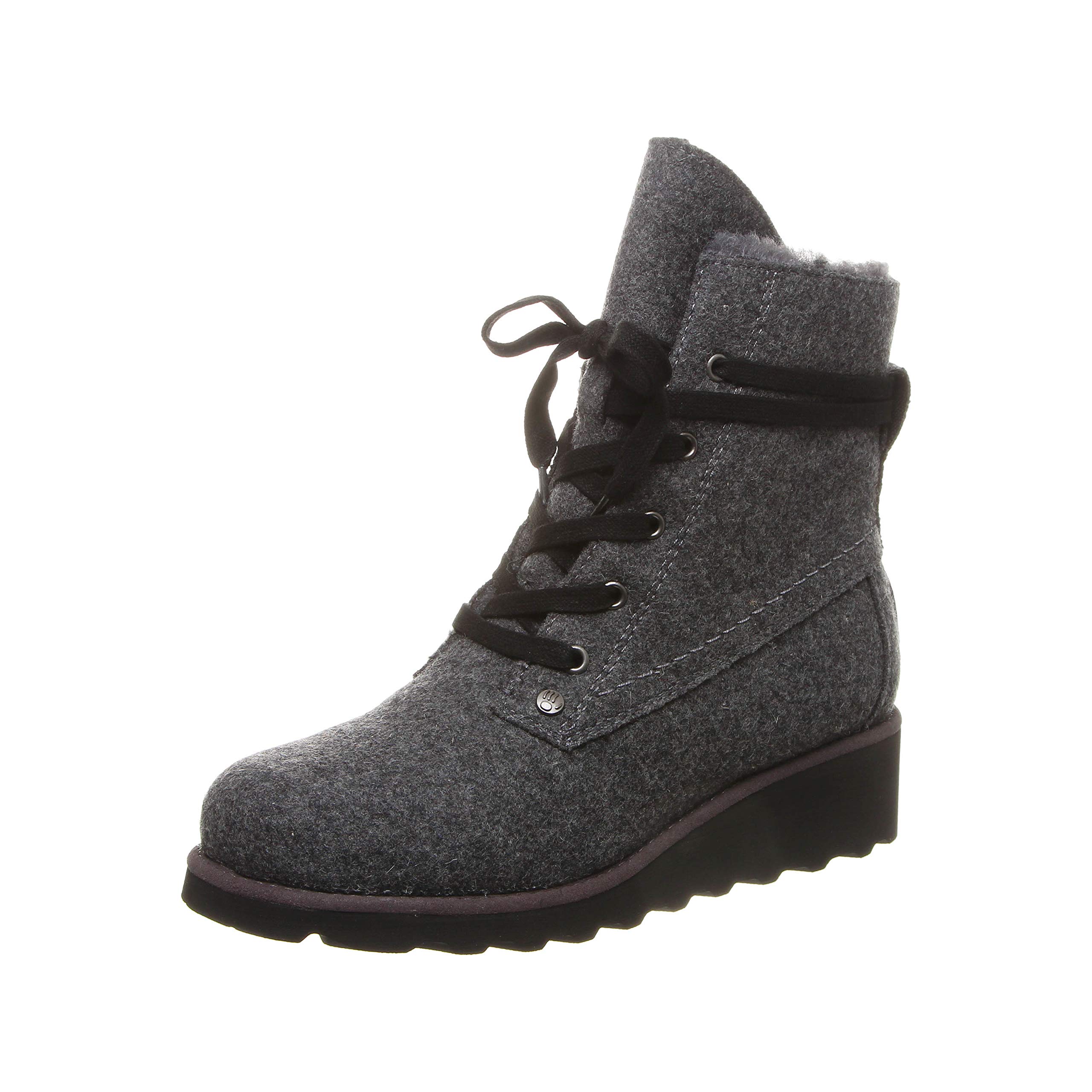 BEARPAW Women's Krista Suede Slip-On Winter Boots - Comfortable & Warm, Multiple Colors - Perfect for Casual Outings, Snow Days & Cozy Indoor Wear