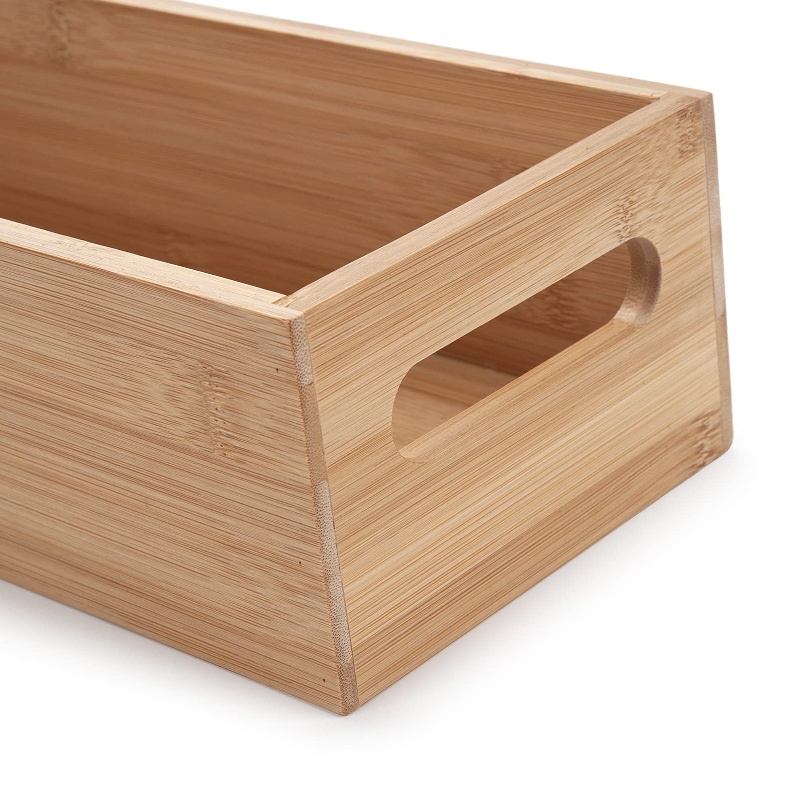 Bamboo Toilet Tank Paper Basket - Bathroom Storage Organizer for Toilet Paper & Essentials (15 x 6 x 4 Inch) - Space-Saving Solution for Small Bathrooms & Apartments