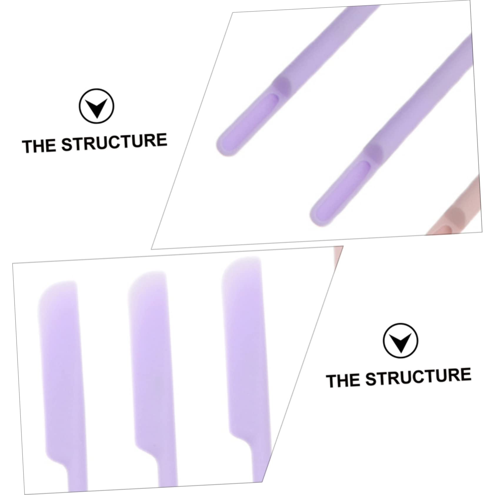 NOLITOY 18-Piece Silicone Spatula Set - 9 Mini Scrapers & 9 Blender Spatulas for Makeup, Lotion, Cosmetics, Lip Gloss & Lipstick Application - Perfect for Beauty Professionals & DIY Skincare