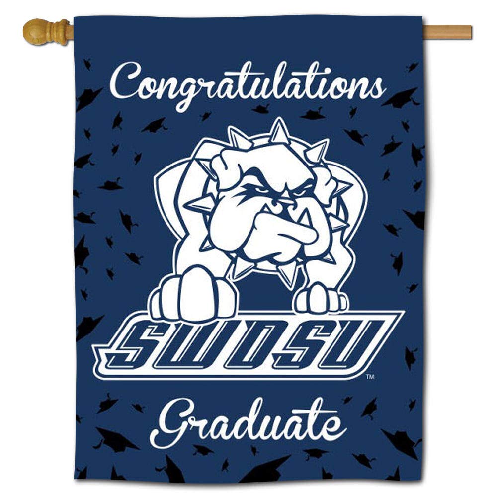 Southwestern Oklahoma State Bulldogs College Graduation Gift Banner Flag - Perfect for Alumni, Graduation Parties & Home Decor