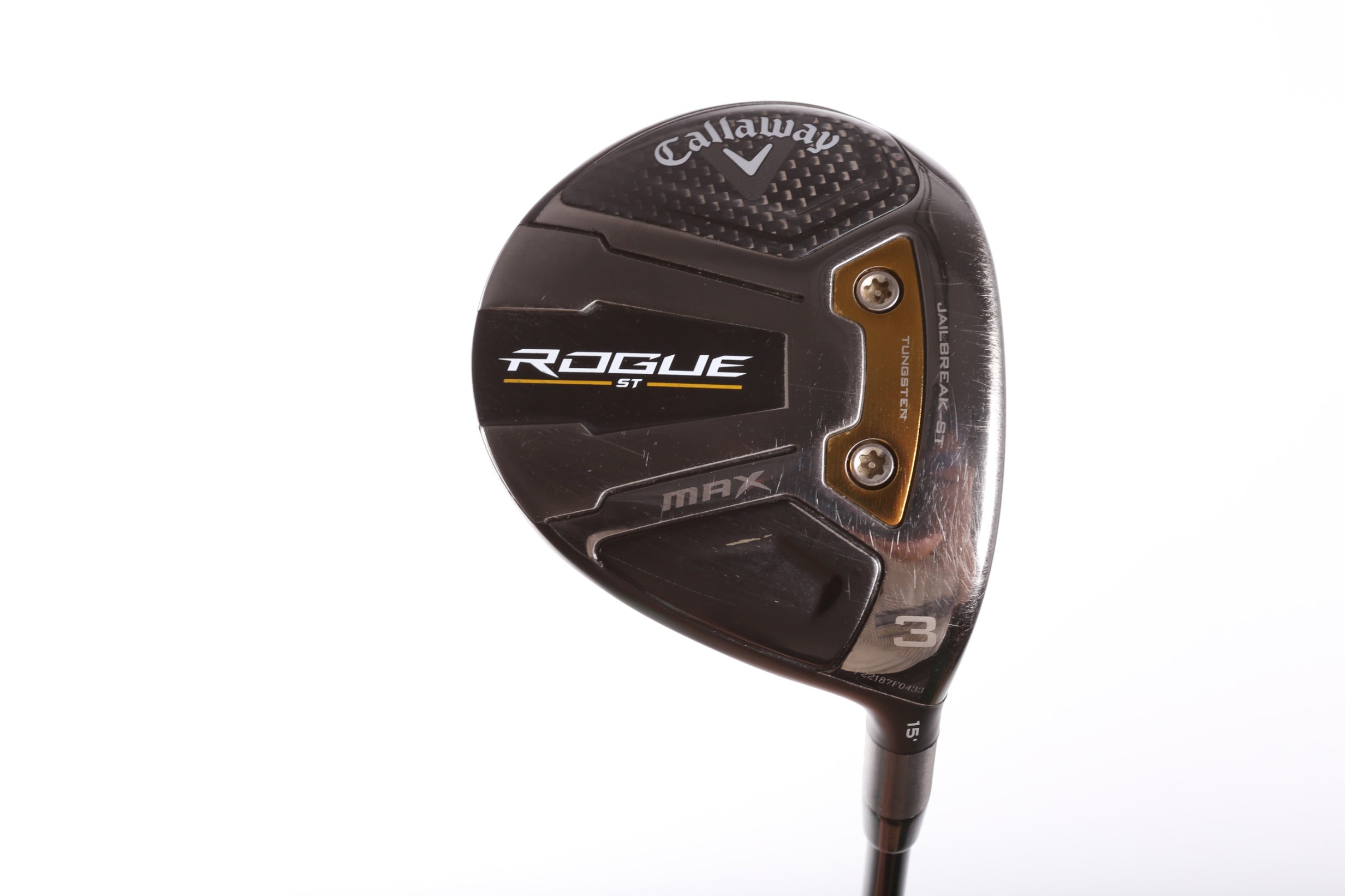 Used Callaway Rogue ST MAX 3 Wood Right Handed 15° Stiff Flex Golf Club - Perfect for Mid-Handicap Players on Fairway Shots & Long Approaches