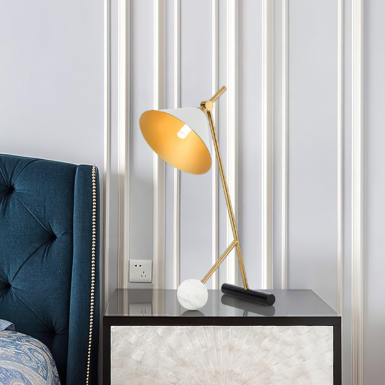 Cleo Table Lamp - Modern LED Desk Light for Home Office, Bedroom & Living Room | Energy-Efficient & Stylish Lighting Solution