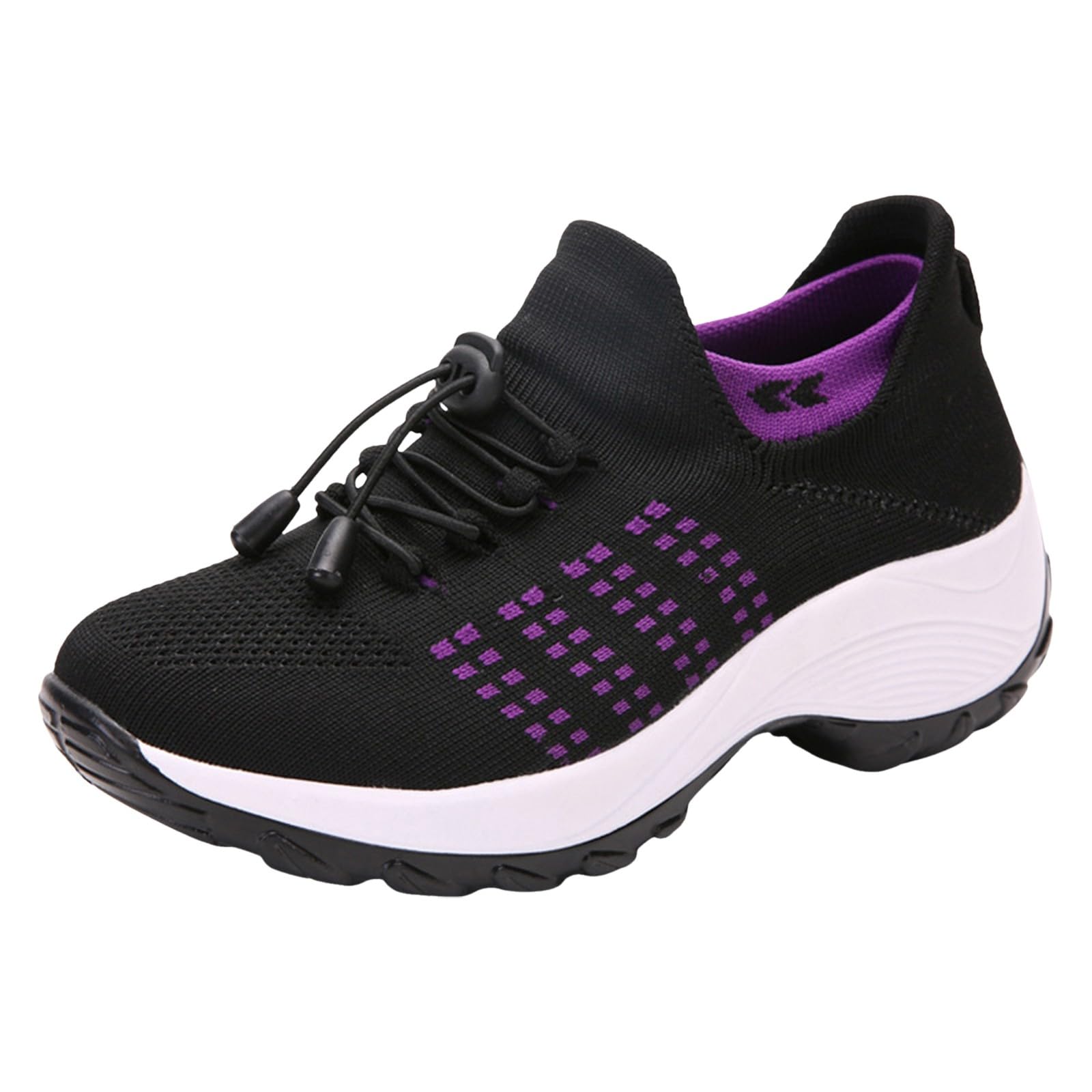 Women's Lightweight Running Shoes - Non-Slip Athletic Tennis Sneakers for Walking, Jogging & Gym Workouts - Comfortable Slip-On Walking Shoes for Women