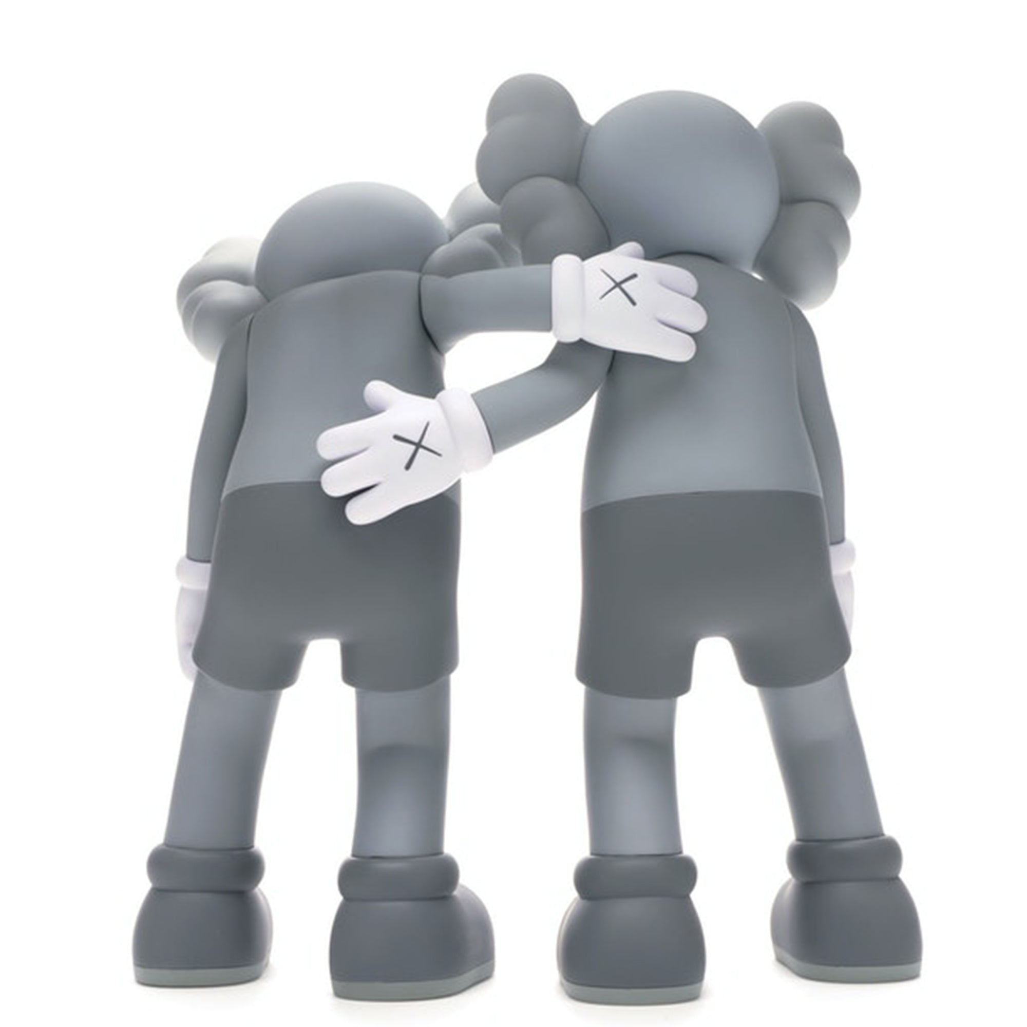 Kaws ALONG THE WAY Open Edition Grey Vinyl Art Figure by Medicom Toy - Collectible Home Decor & Gift for Anime Fans