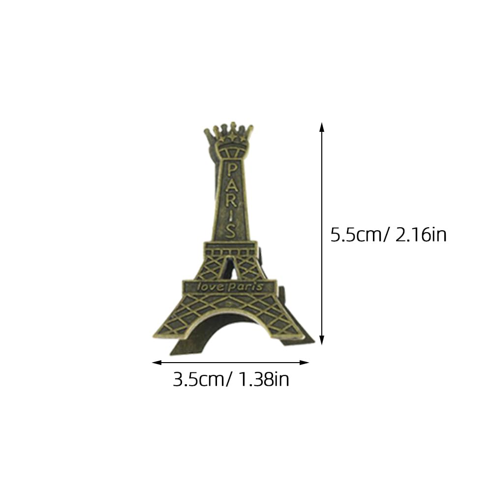 12Pcs Eiffel Tower Place Card Holders - Elegant Table Number & Photo Holders for Wedding, Party, Home & Office Decor | Perfect for Name Cards, Memo Clips & Event Seating