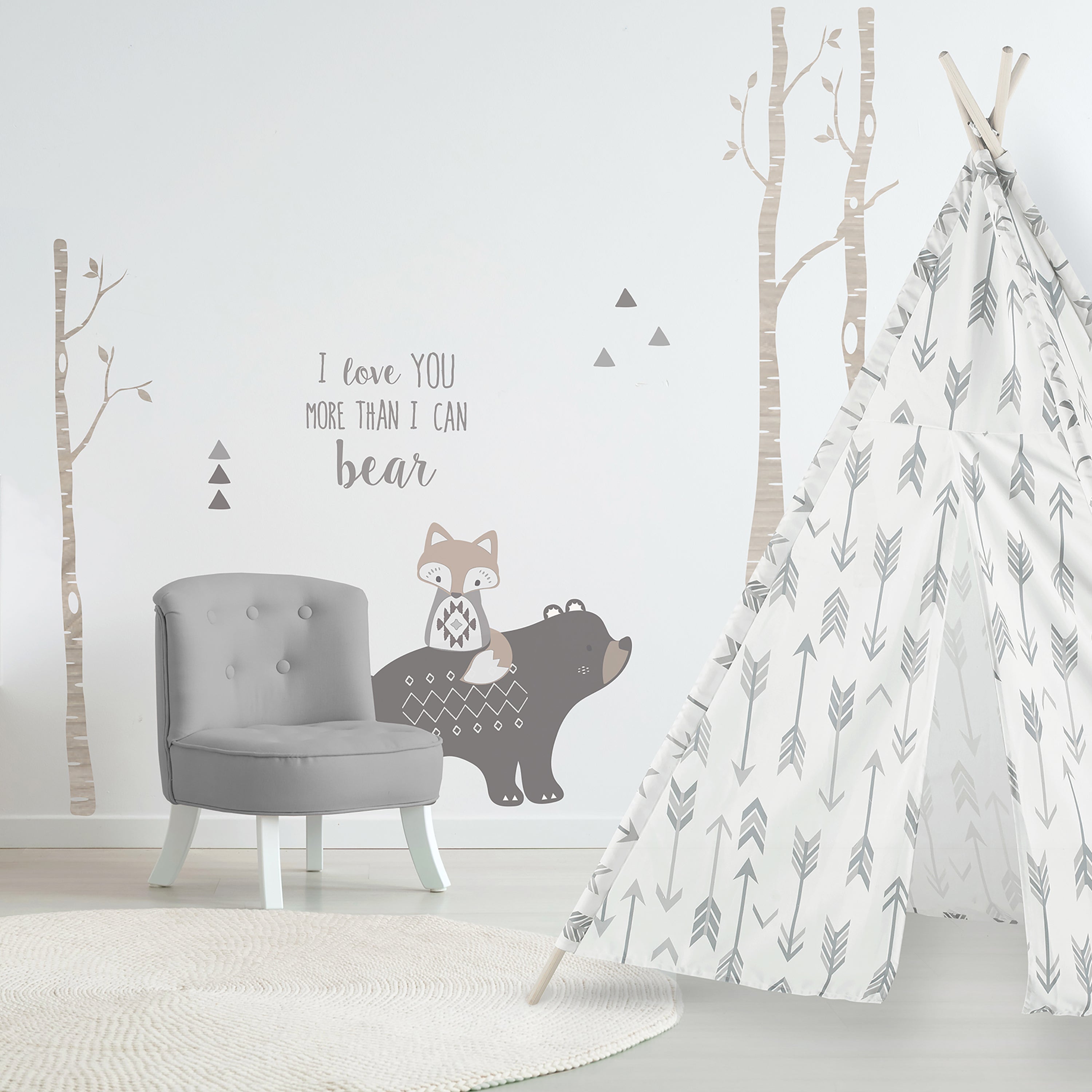 Bailey Wall Decals - Premium Removable Vinyl Stickers for Home & Nursery Decor - Perfect for Bedroom, Kids Room, and Office Wall Art