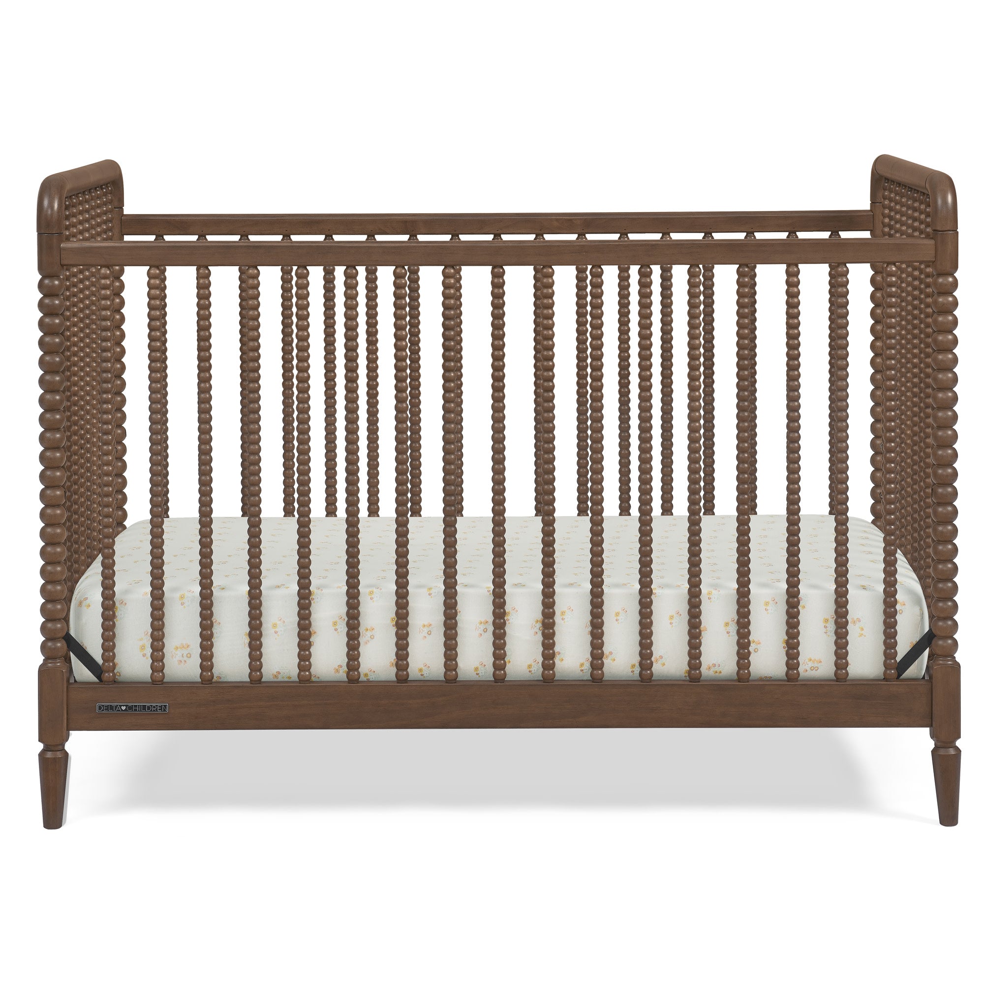 Saint 4-in-1 Convertible Baby Crib - Toddler Bed, Daybed & Full-Size Bed - Safe & Stylish Nursery Furniture for Boys & Girls - Perfect for Newborns to Teens Bedroom Decor