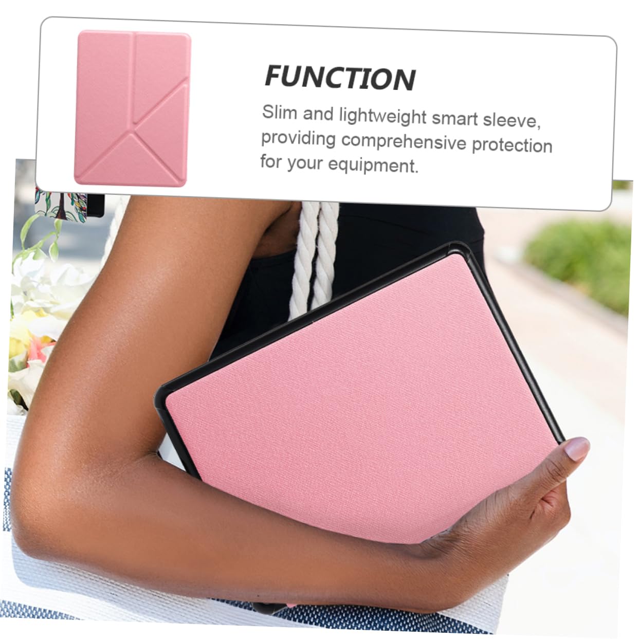 8-Piece E-Reader Protective Case Set - Detachable Waterproof Cover for E-Book Readers, Microfiber Leather Case with Electrocase Technology | Perfect for Travel, School & Daily Reading Protection