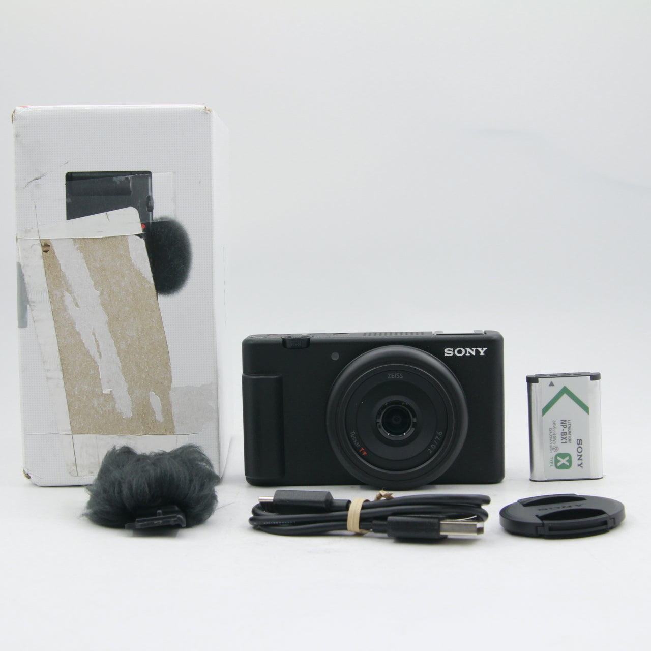 Open Box Excellent Condition Sony ZV-1F Vlogging Camera (Black) - Perfect for YouTube, Travel & Content Creation