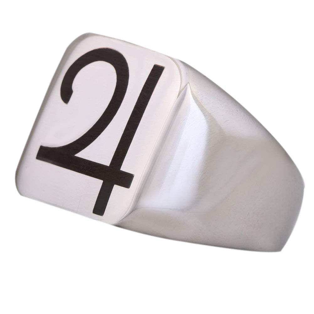 Polished Sigil Prosperity Jupiter Symbol Engraved Stainless Steel Ring for Men & Women - Perfect for Spiritual Protection, Wealth Attraction & Fashion Jewelry