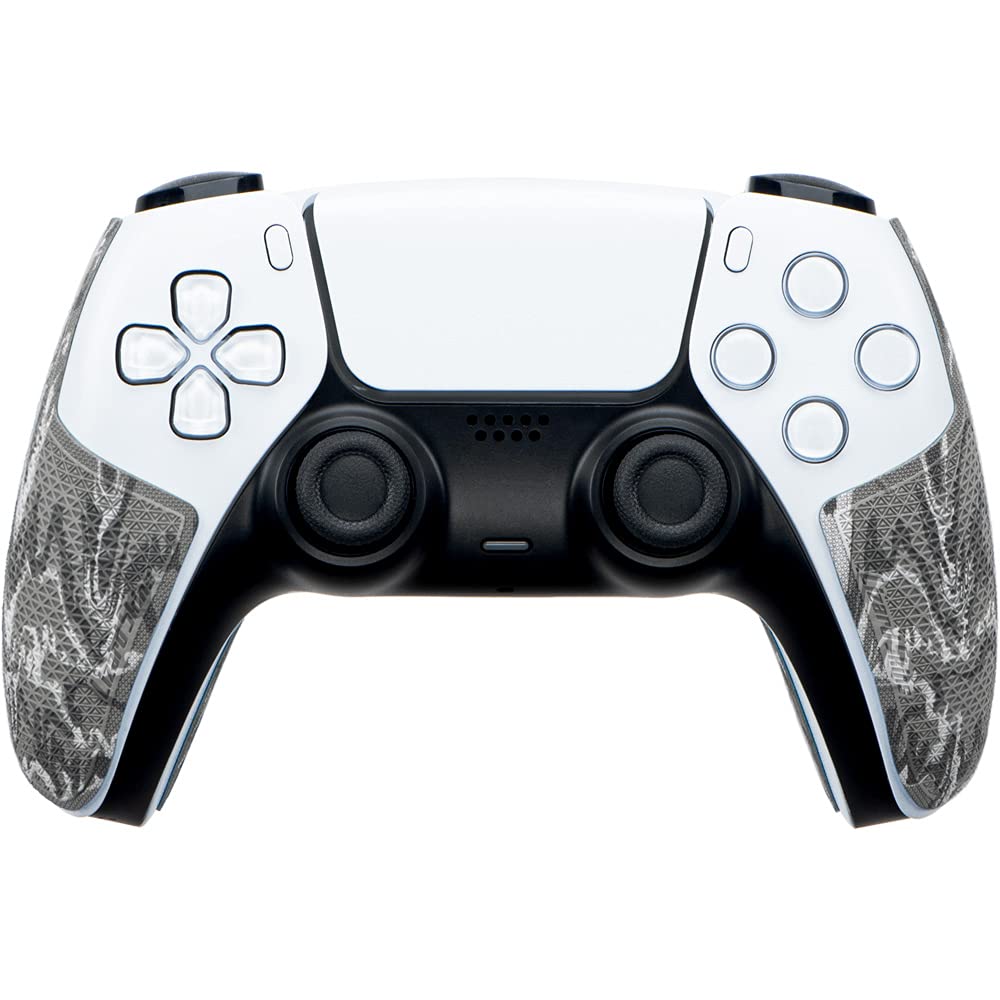 Lizard Skins PS5 Controller Grip - 0.5mm DSP Non-Slip Grip for Playstation 5 - Easy to Install Pre-Cut Pieces - 10 Color Options (Phantom Camo) - Perfect for Gaming, Esports & Long Play Sessions