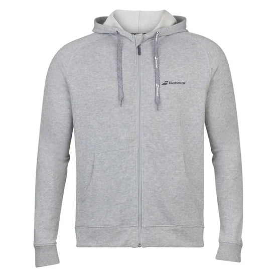 Babolat Men's Exercise Hooded Jacket - High Rise Leather for Running & Gym Workouts | Athletic Performance Outerwear