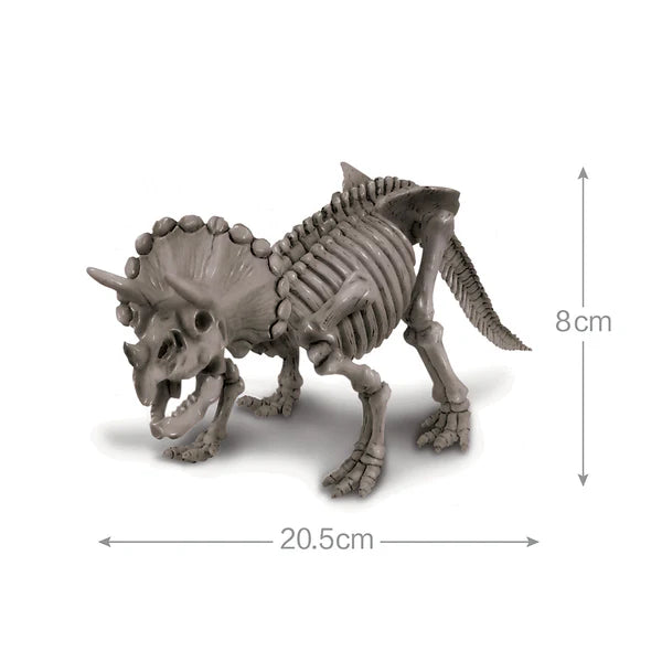 Natural History Museum Dig a Triceratops Skeleton - Dinosaur Fossil Excavation Kit for Kids STEM Learning & Paleontology Fun | Perfect for Science Projects & Educational Play