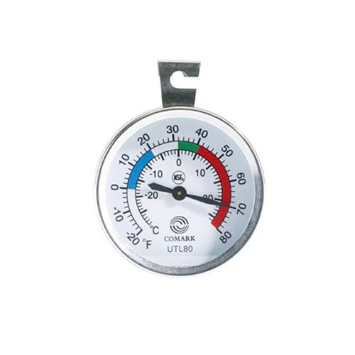 Comark UTL80 Digital Fridge Freezer Thermometer - 36 Pack - Accurate Temperature Monitoring for Refrigerators & Freezers - Ideal for Restaurants, Grocery Stores & Home Use