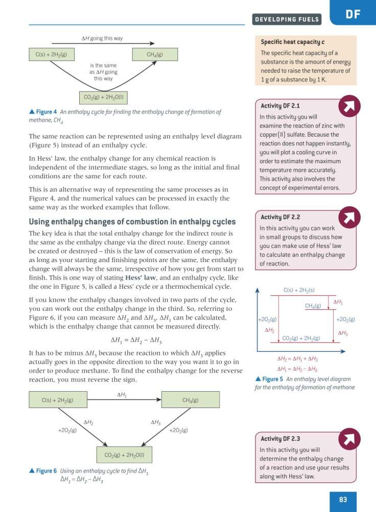 OCR B Salters Advanced Chemistry Student Book - A Level Textbook for High School & College Chemistry Courses | Ideal for Exam Prep & Self-Study