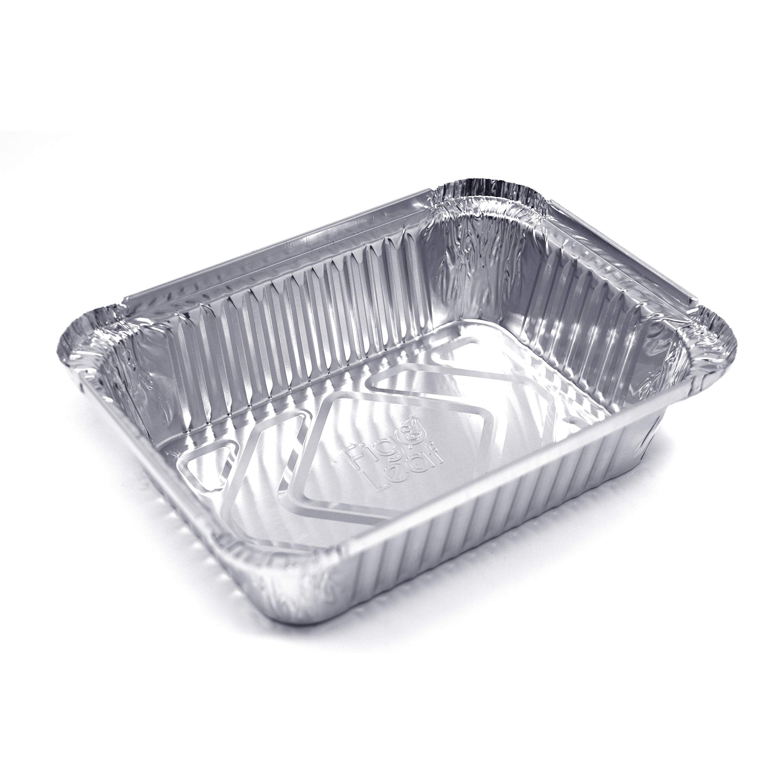(480 Pack) Premium 1-LB Disposable Aluminum Foil Takeout Pans with Lids - 5.6