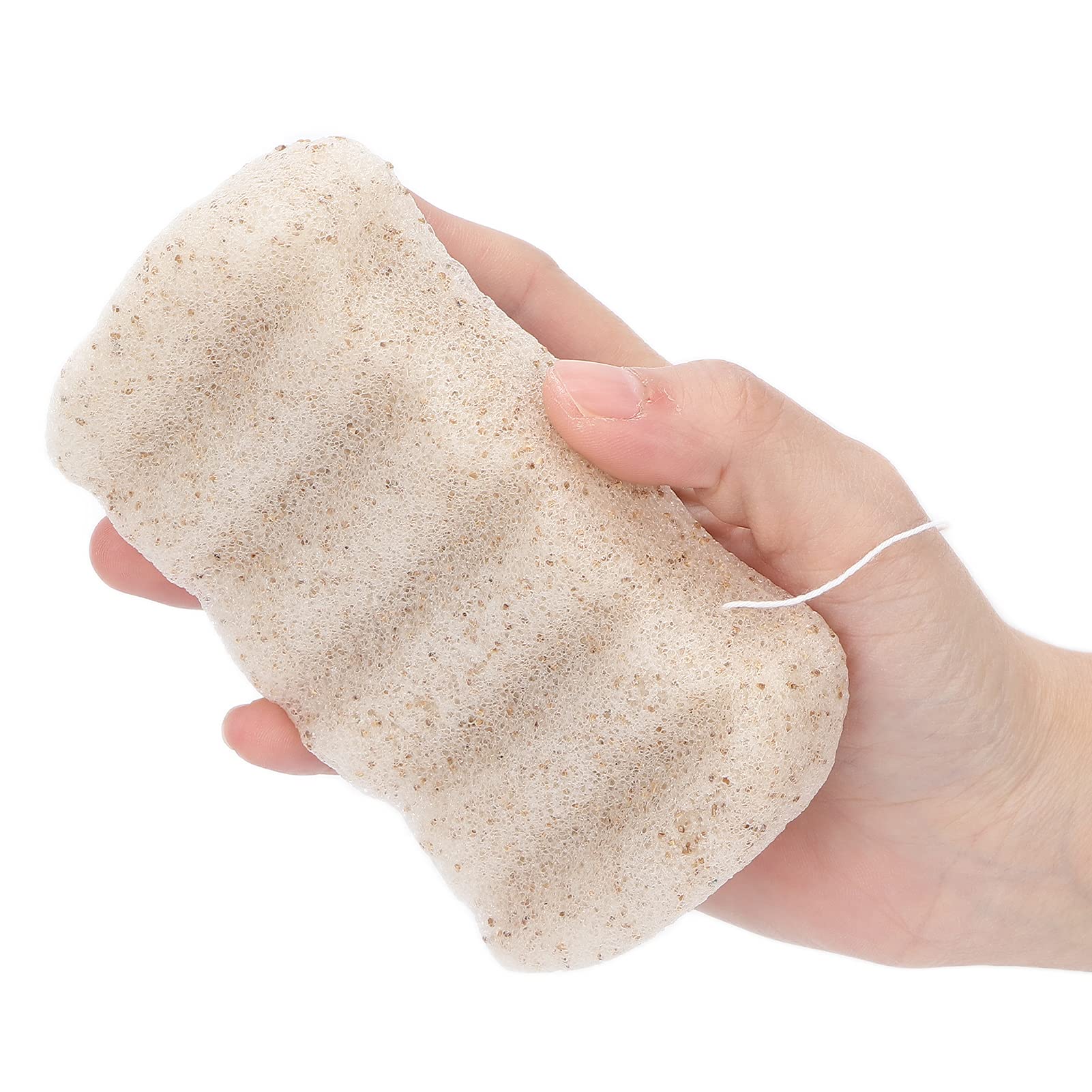 100% Natural Konjac Facial Sponge for Deep Cleansing & Exfoliation | Vegan Makeup Remover & Mask Applicator | Gentle Spa Skincare for Sensitive Skin | Perfect for Daily Face Wash & Travel Beauty Routine