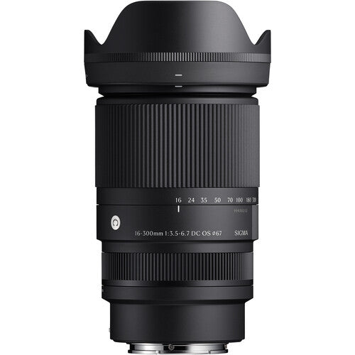 Sigma 16-300mm f/3.5-6.7 DC OS Contemporary Lens for Canon/Nikon/Sony DSLR Cameras - Perfect for Travel, Wildlife & Portrait Photography