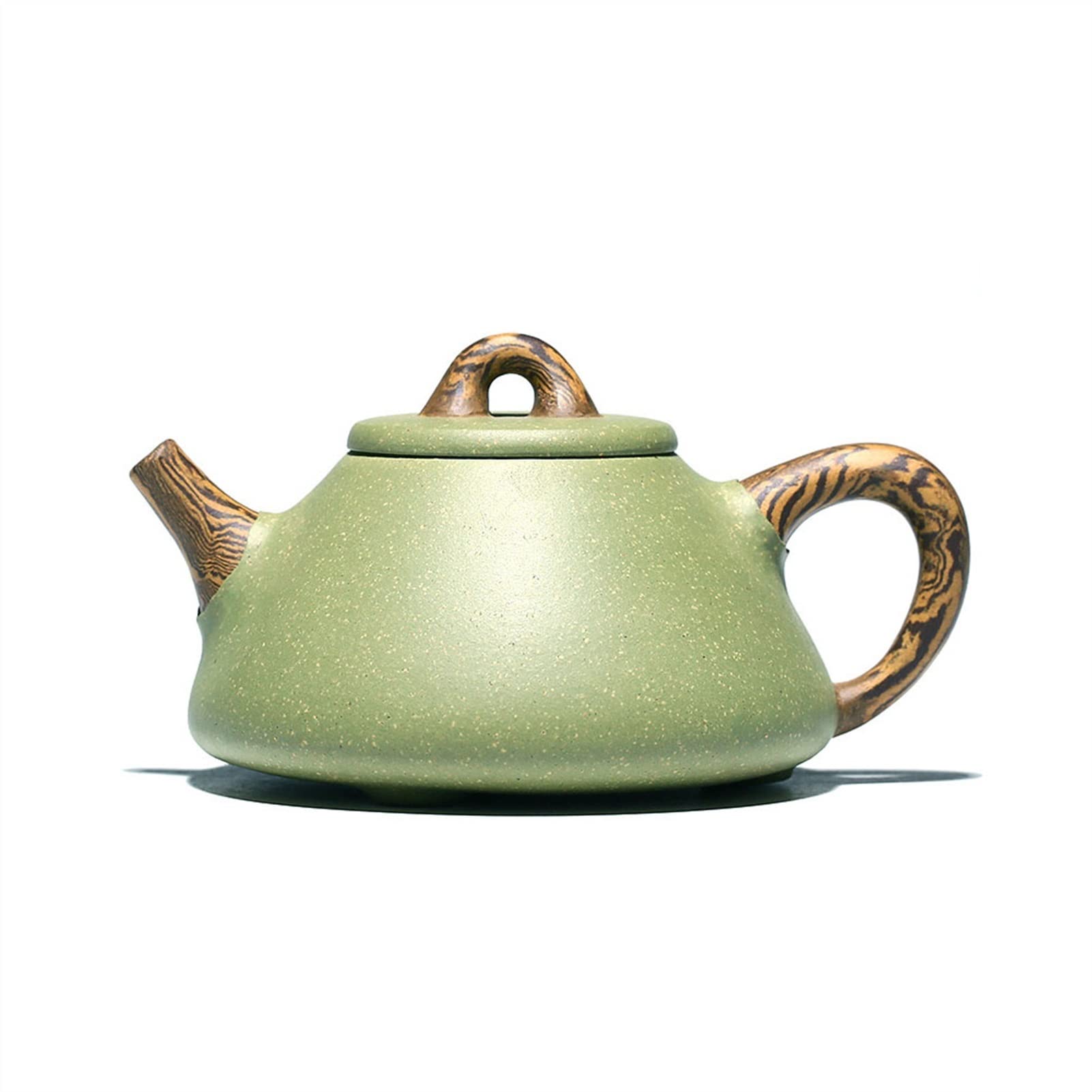 Authentic Chinese Yixing Zisha Teapot 9.5oz/270ml - Handmade Yellow Clay Loose Leaf Tea Set with Carved Design | Perfect for Gongfu Tea Ceremony & Home Tea Brewing
