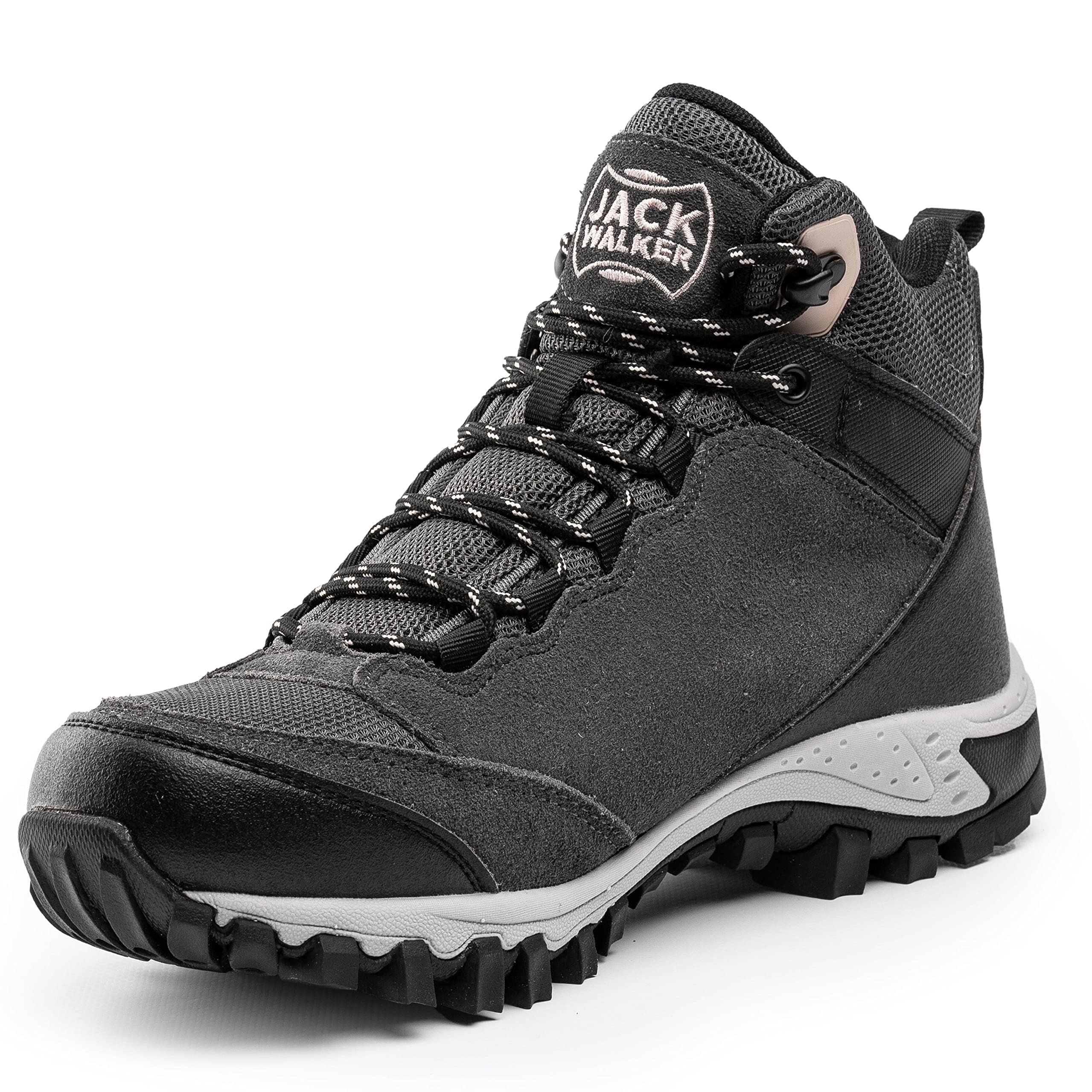 Jack Walker Women's JW2005 Hydroguard Waterproof Hiking Boots - Lightweight Trekking & Walking Shoes for Outdoor Adventures, Trail Hiking & Camping