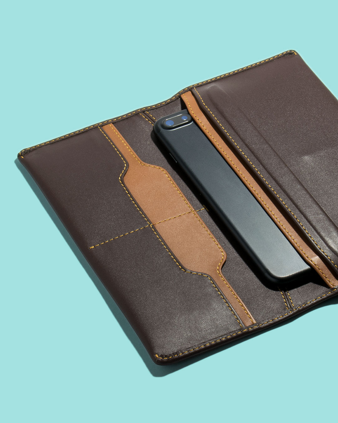 Premium Space-Themed Long Wallet for Men & Women - RFID Blocking Slim Bifold Wallet - Perfect for Travel, Business & Everyday Use