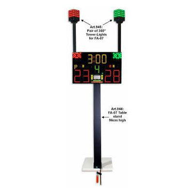 Favero FA07 Table Mount - 1 Meter Adjustable Clamp for Monitors, Laptops, and TVs | Perfect for Home Office, Gaming Setup, and Conference Rooms