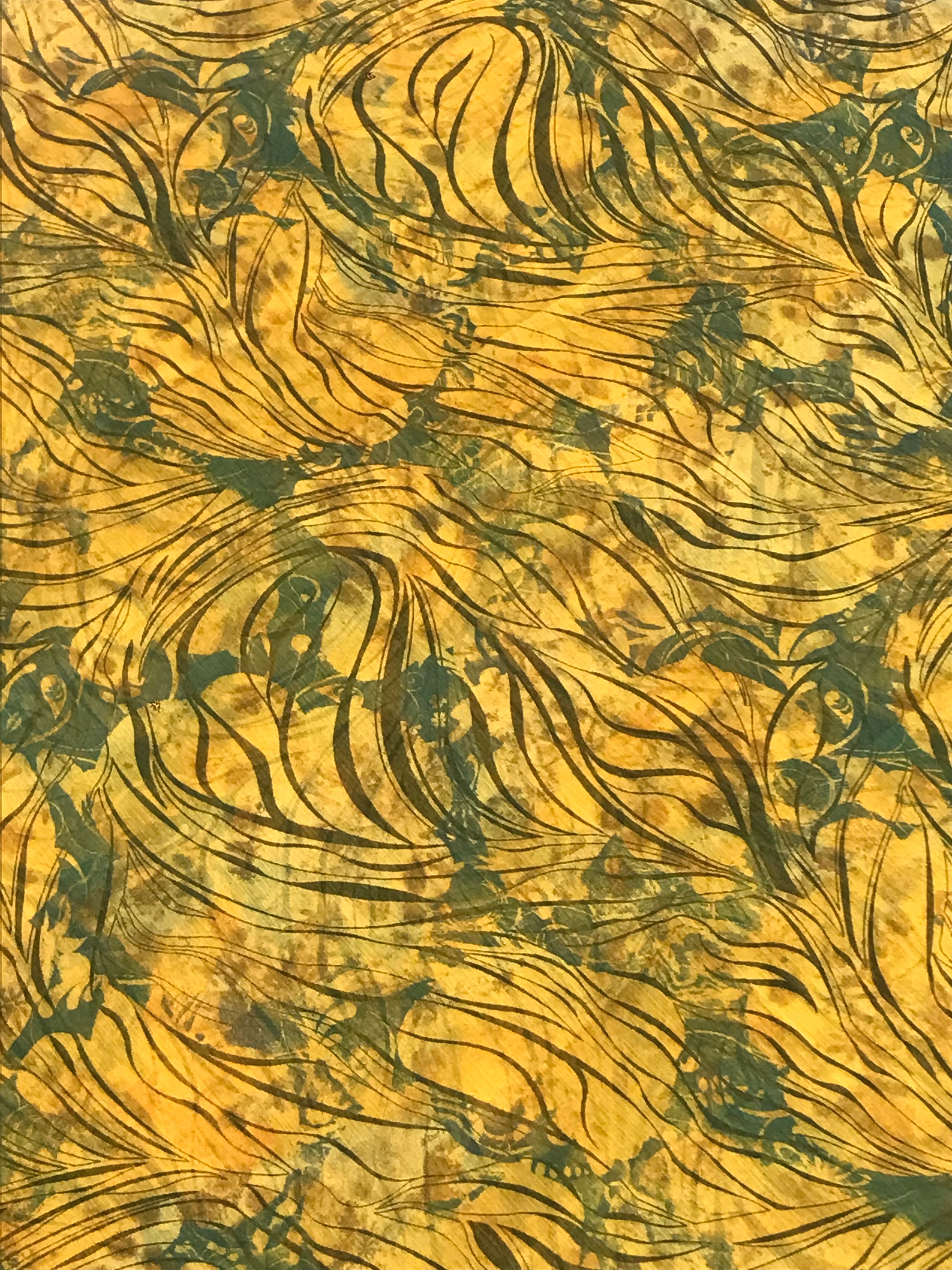 Elegant Yellow Floral Chiffon Saree for Women - Perfect for Weddings, Parties & Special Occasions