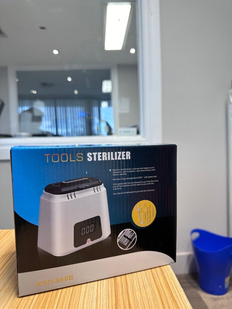 UV Sterilizer for Tools - Portable Germicidal Light for Disinfecting Nail, Barber, Dental, and Tattoo Equipment - Perfect for Salons, Spas, and Home Use