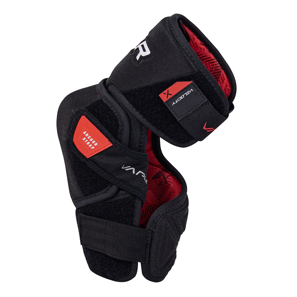 Bauer Vapor Velocity 2022 Youth Ice Hockey Elbow Pads - Protective Gear for Young Hockey Players - Perfect for Practice & Games