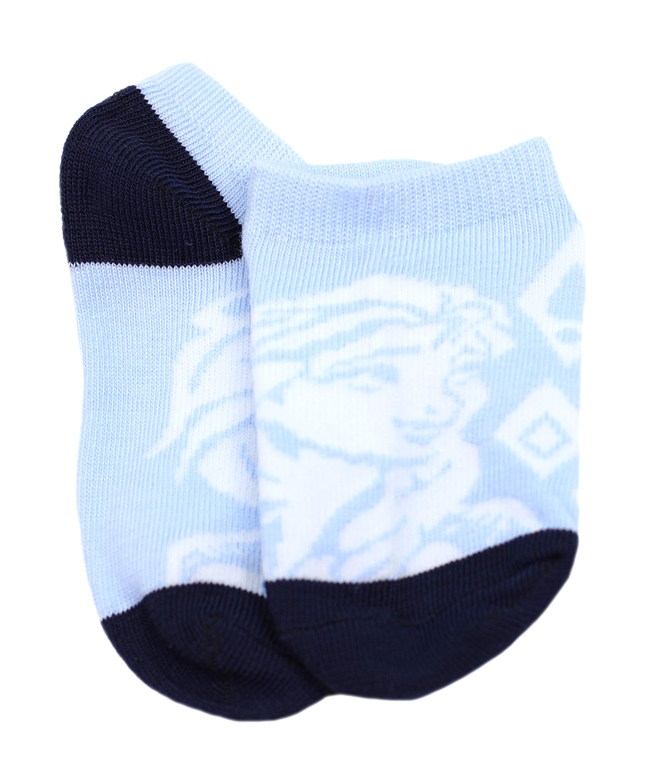 Disney Frozen Girls' No-Show Character Socks 5-Pack - Size 7-10 for Small Kids - Slate Grey - Perfect for School, Play & Everyday Wear