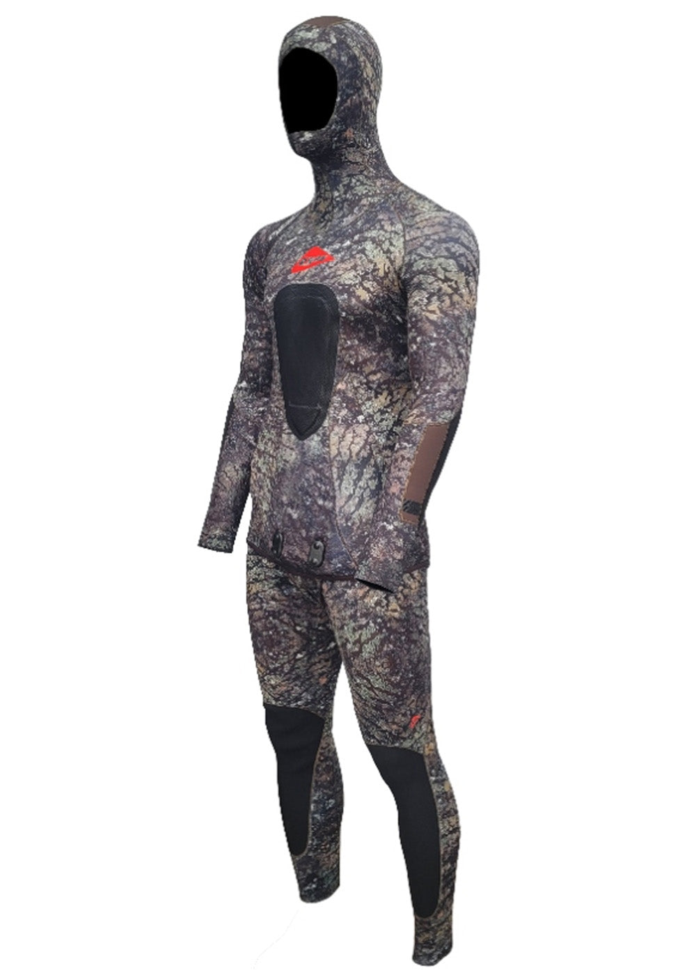 Ocean Hunter Chameleon Descent 5mm Open Cell Wetsuit for Spearfishing & Freediving - Premium Neoprene Scuba Diving Suit for Warm Water Adventures
