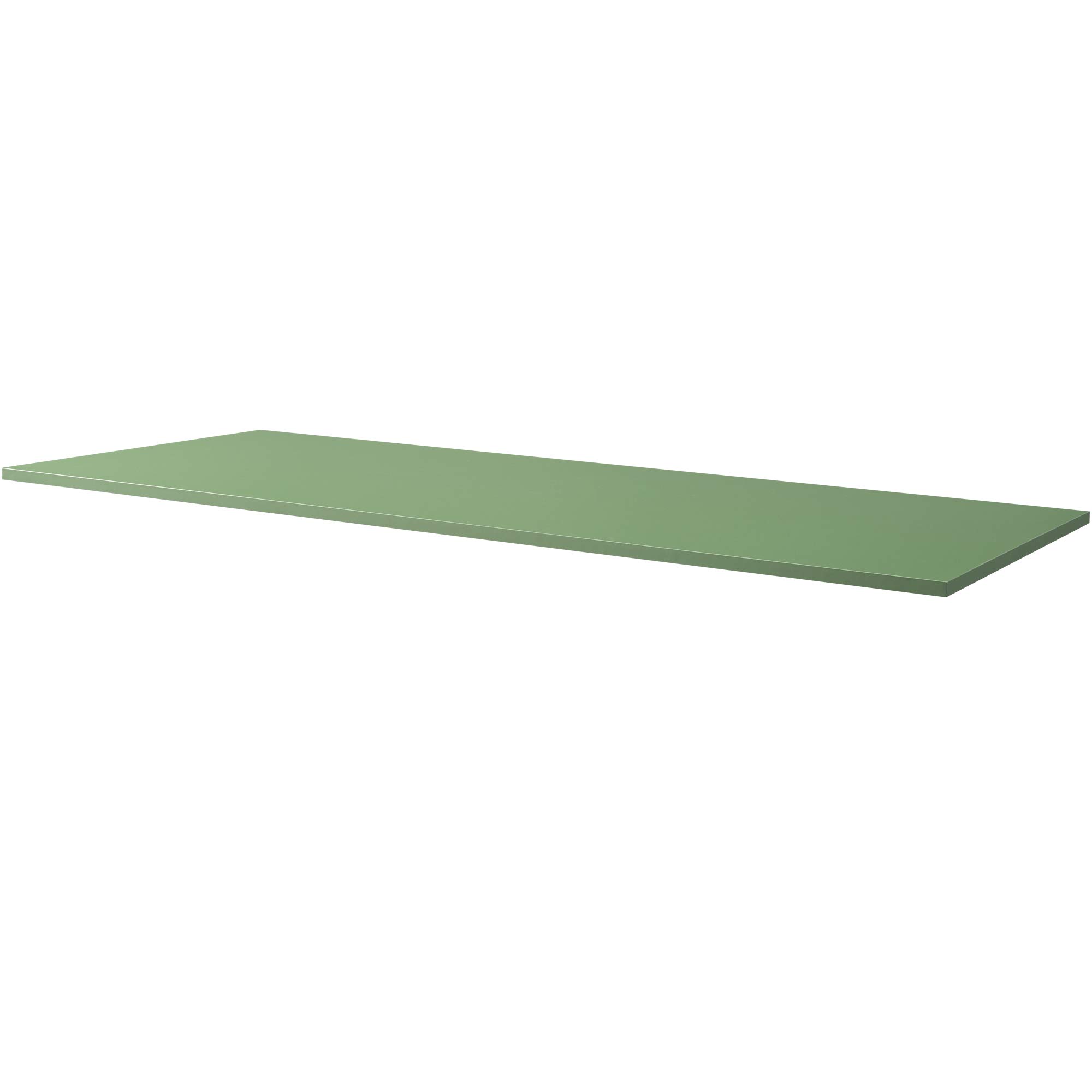 48x30 Inch Kaboon Reversible Laminate Wood Desk Table Top - Pastel Green, Double Desk for Home Office, Gaming & Study | Sit Stand Desk, L-Shaped Workstation, Laundry Folding Table & Craft Station