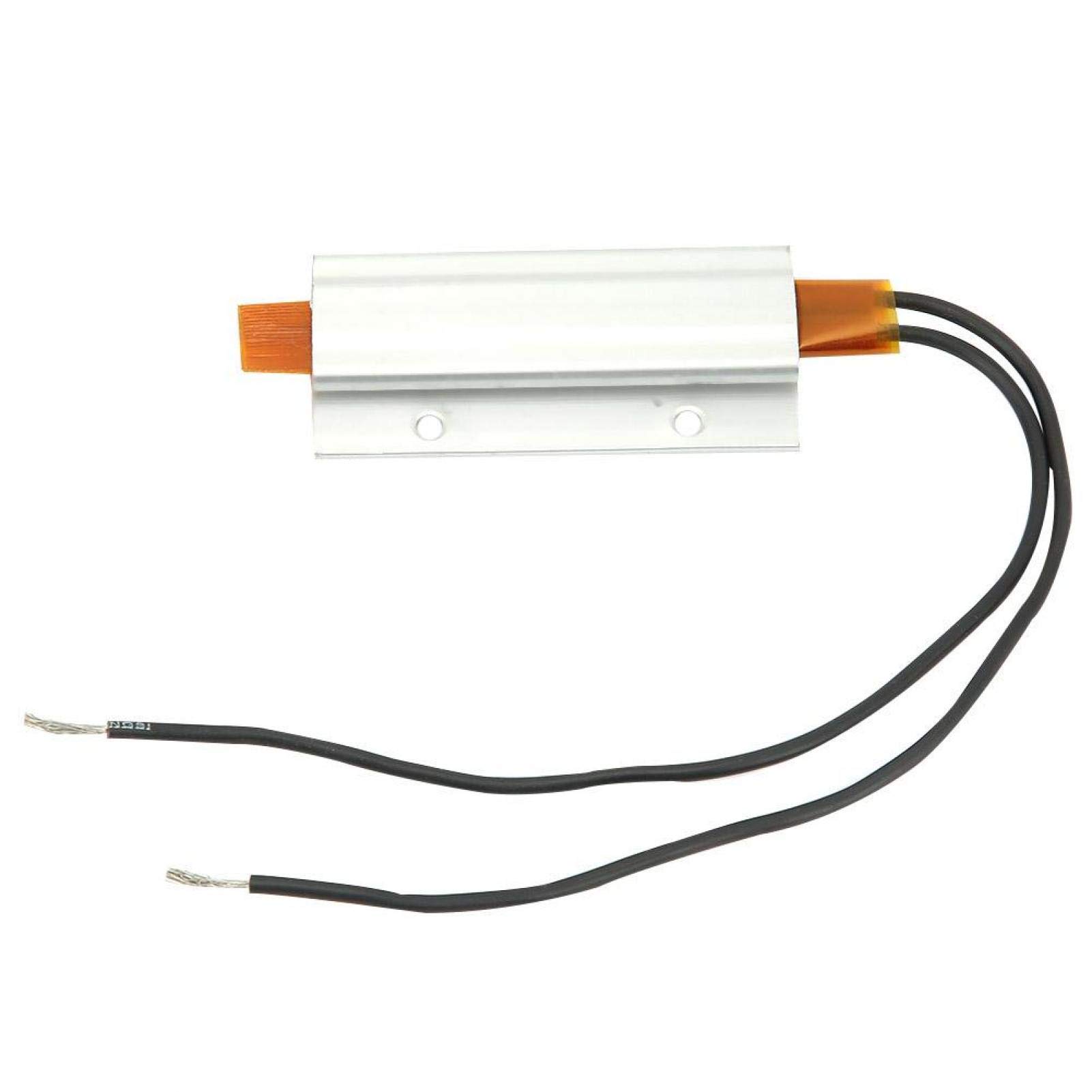 12V 60℃ Mini Aluminum Heating Plate - 60x28x7mm Thermostat Heater for Circuit Insulation & Air Heating | Perfect for DIY Electronics, 3D Printer Beds, and Small Appliance Repairs
