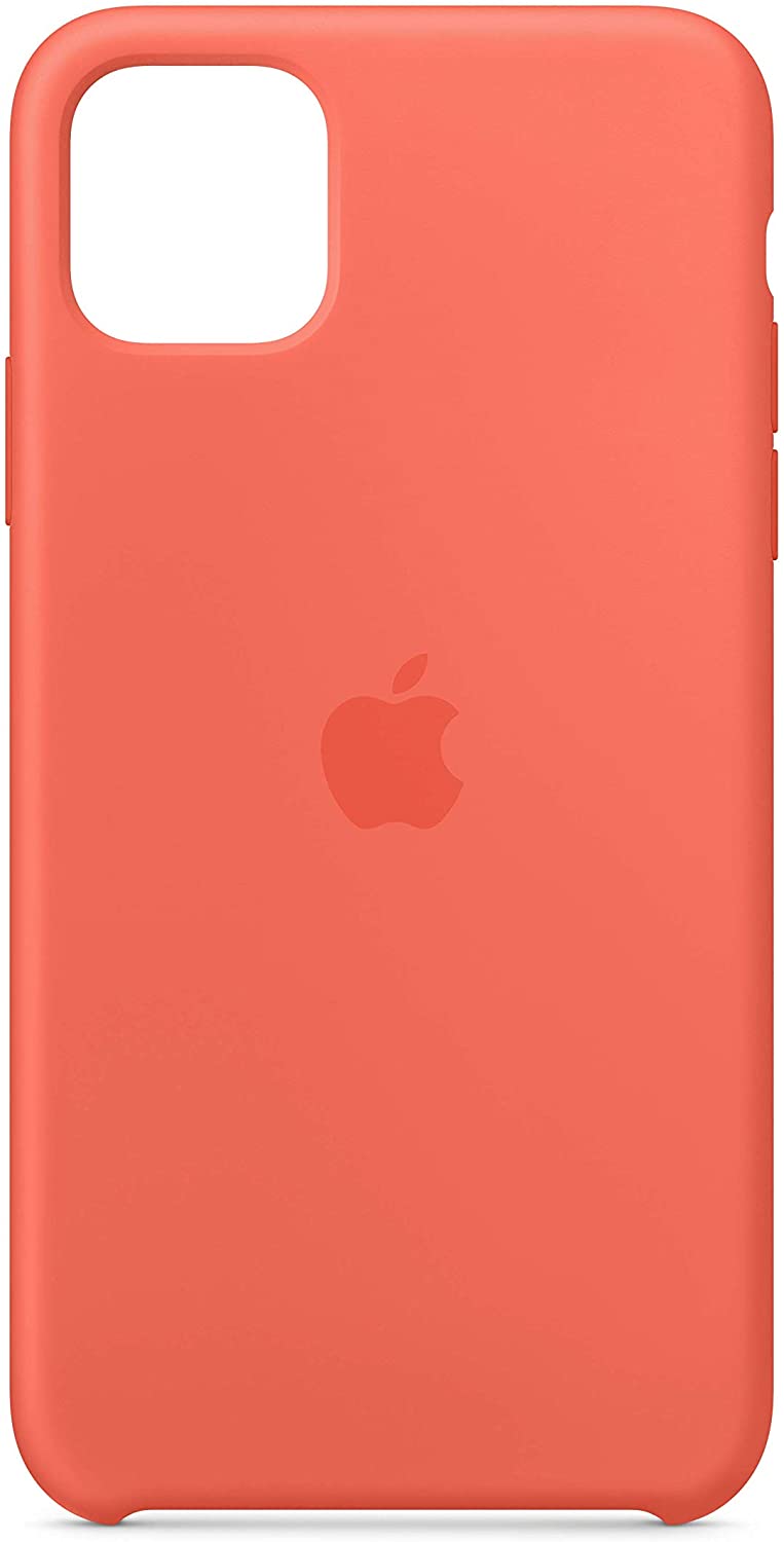 Apple iPhone 11 Pro Max Silicone Case - Shockproof & Scratch Resistant Protective Cover (Black) - Perfect for Everyday Use, Travel & Outdoor Activities