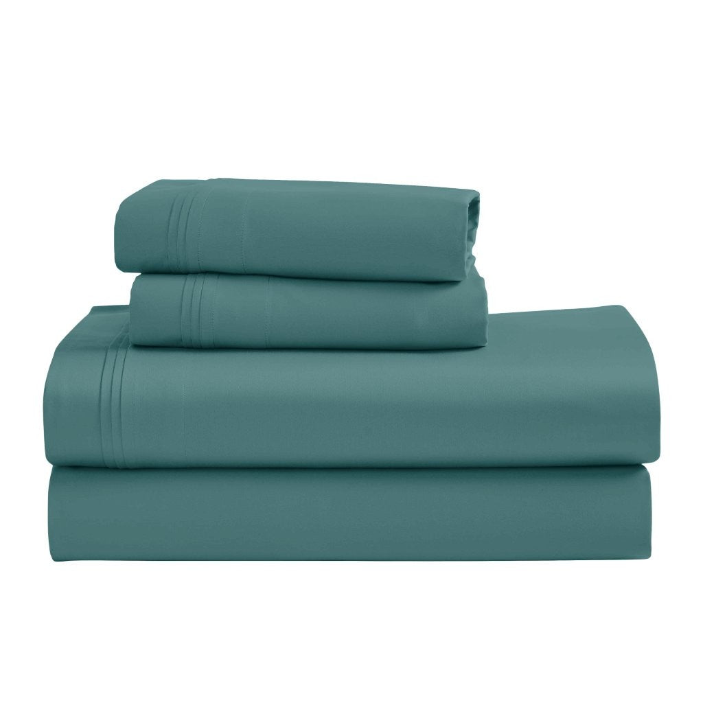 1000 Thread Count Egyptian Cotton Bed Sheet Set - Super Soft Luxury Sheets for Olympic Queen Size Bed - Perfect for Home, Hotel & Guest Room Comfort
