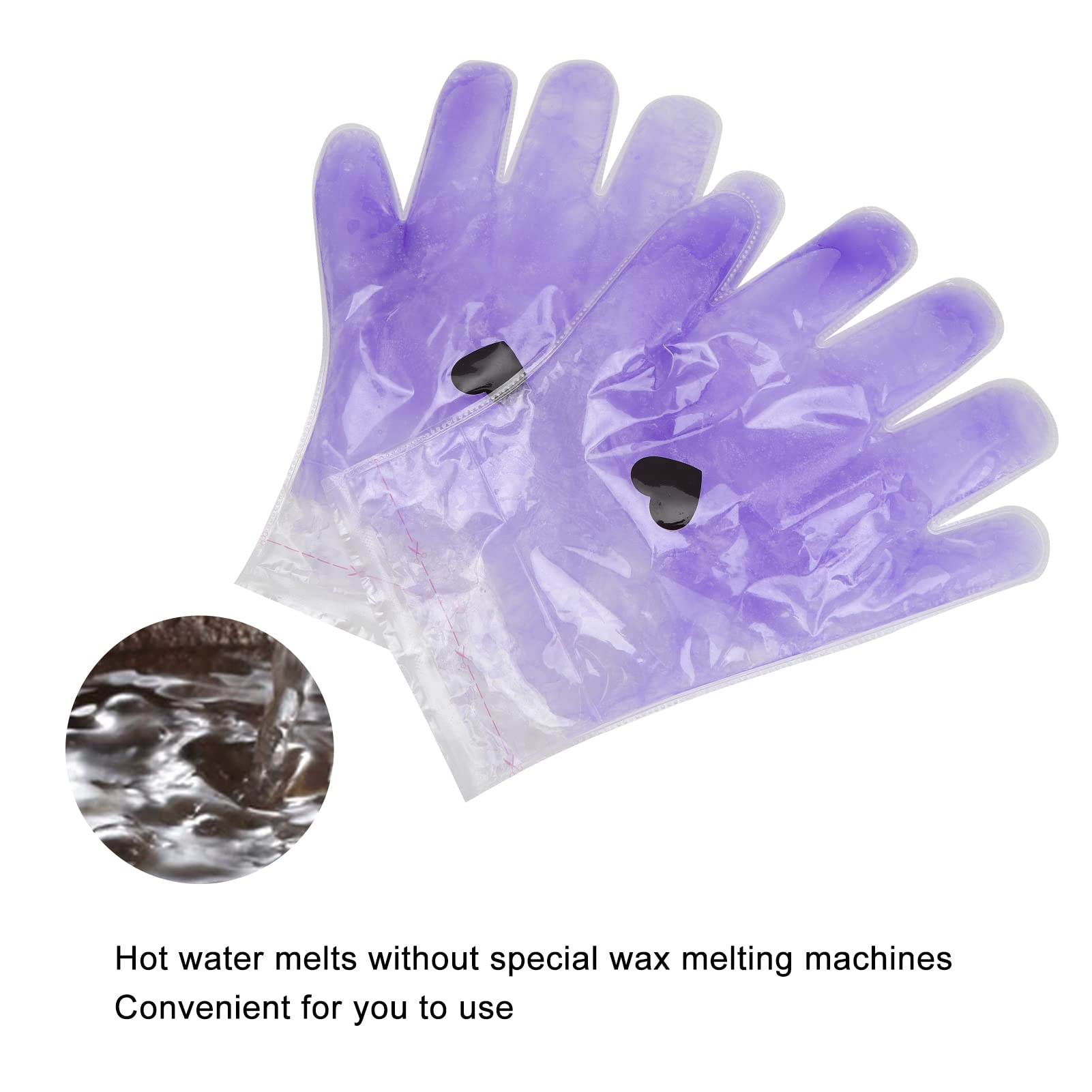Paraffin Wax Treatment Gloves for Hands - Moisturizing & Healing Therapy for Dry, Cracked Skin | Professional & Home Use | Spa, Salon & At-Home Hand Care