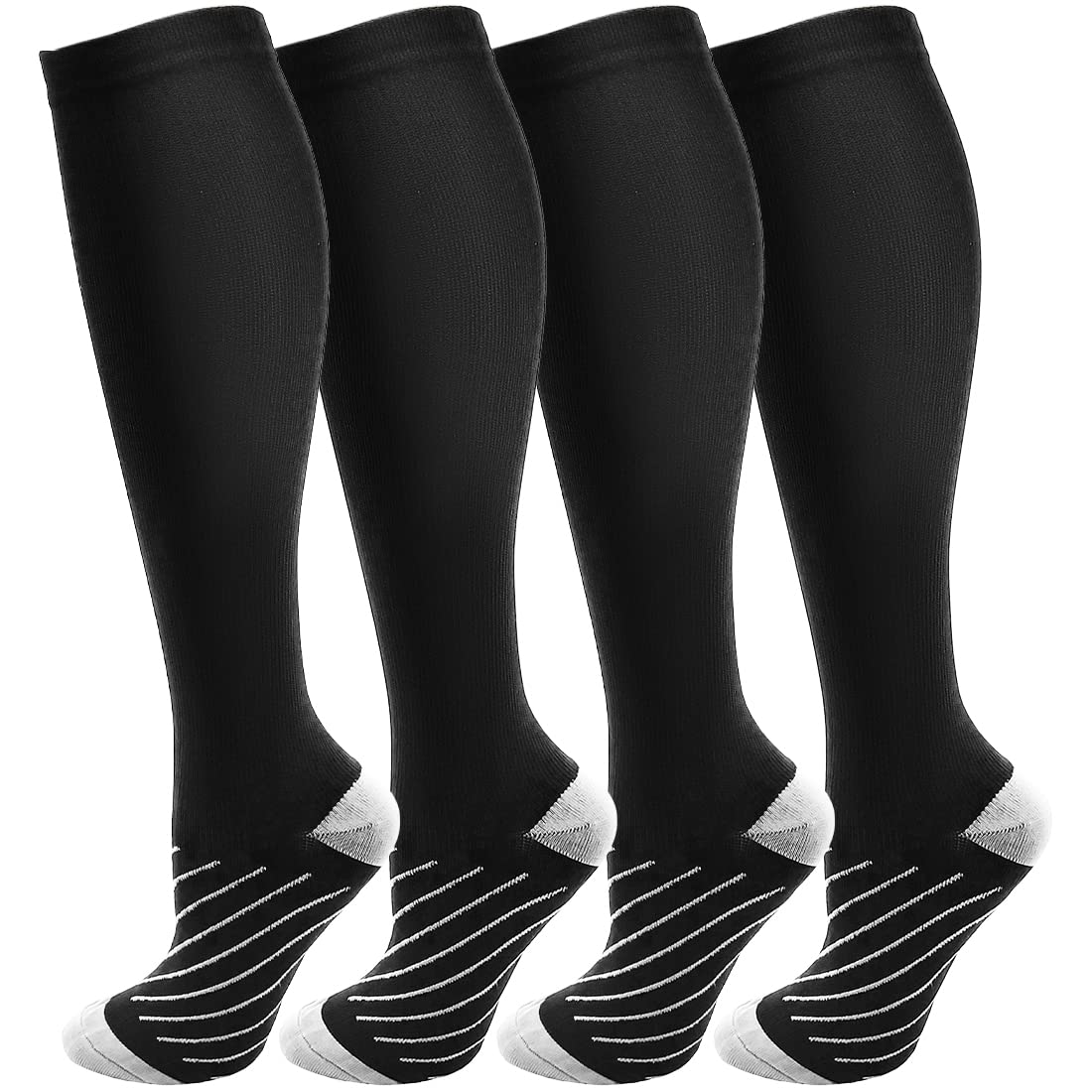 Best Compression Socks for Women & Men - Athletic Support, Improved Circulation & Faster Recovery for Running, Travel & Work