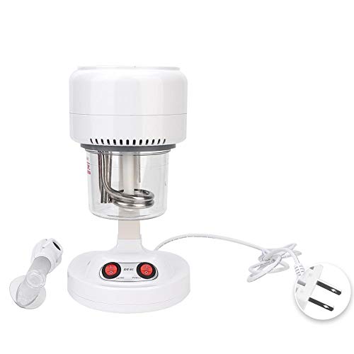 Portable Mini Facial Steamer with Steam & Ozone Modes - Anti-Aging, Anti-Wrinkle & Skin Tightening Device for Home Spa & Skincare (White) - Perfect for Daily Beauty Routine & Professional Skin Treatments
