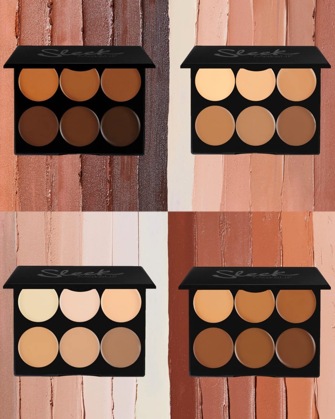 Professional Cream Contour Kit for Makeup - Medium Shade, Blendable & Buildable Formula for Sculpted Cheekbones & Defined Features | Perfect for Everyday Glam, Photo Shoots & Special Occasions