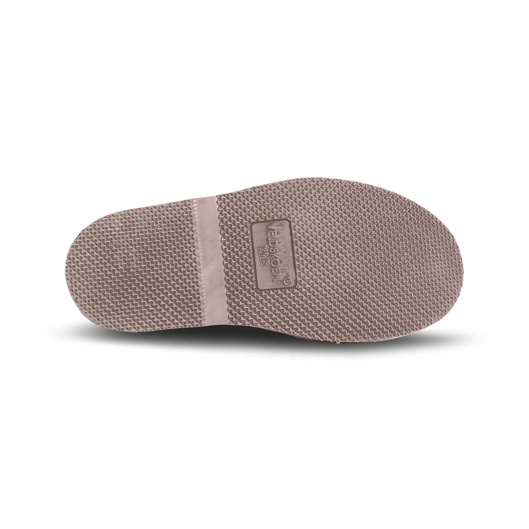 Veldskoen Kids Robbie the Rhino Shoes - Grey Sole Comfortable Leather Slip-Ons for Boys & Girls | Perfect for School, Play & Outdoor Adventures