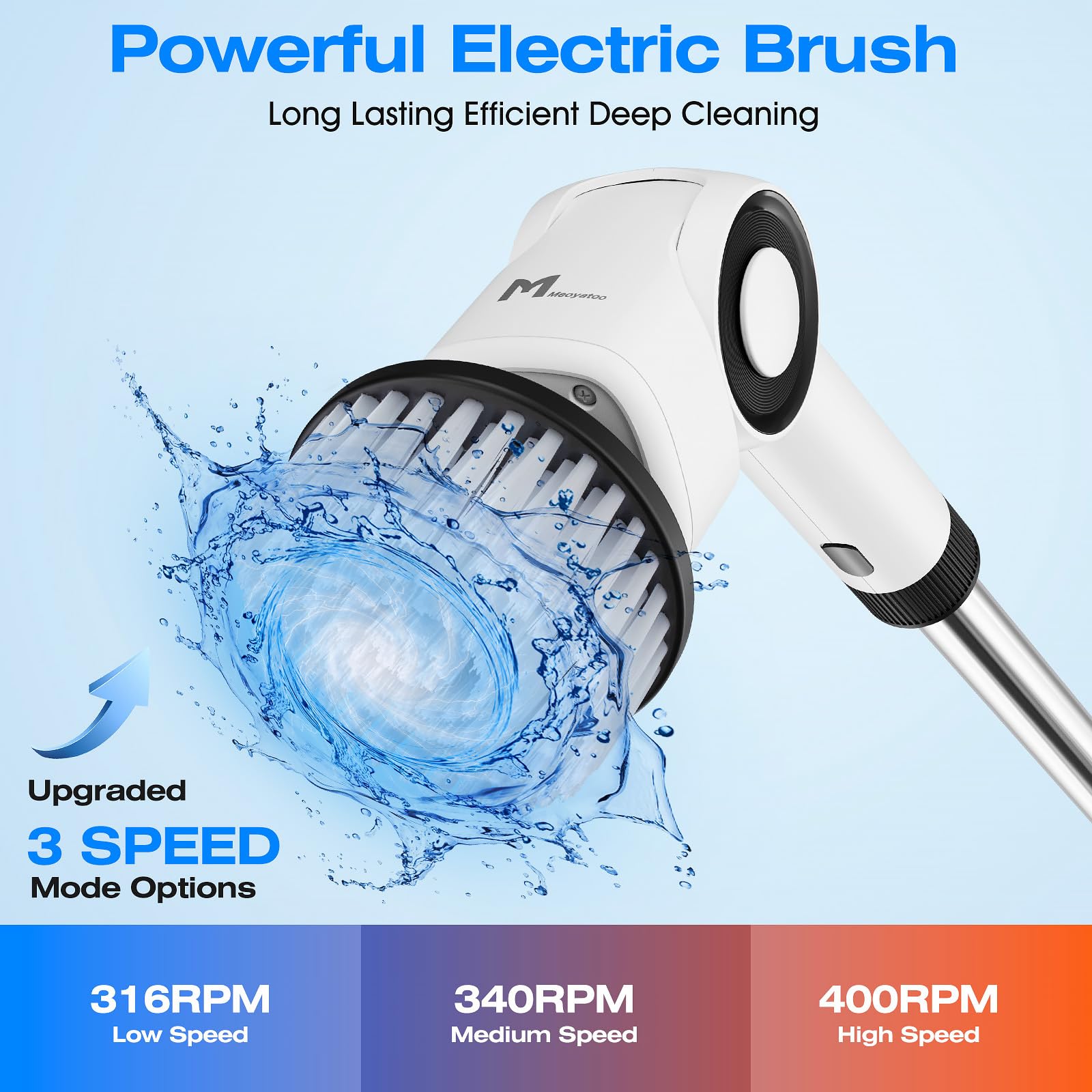 2024 Cordless Electric Spin Scrubber - Adjustable Angle Power Cleaning Brush with 7 Replaceable Heads | IPX7 Waterproof Bathroom Cleaner for Tile, Tub, Floor & Shower | Perfect for Deep Cleaning Grout, Soap Scum & Hard Water Stains