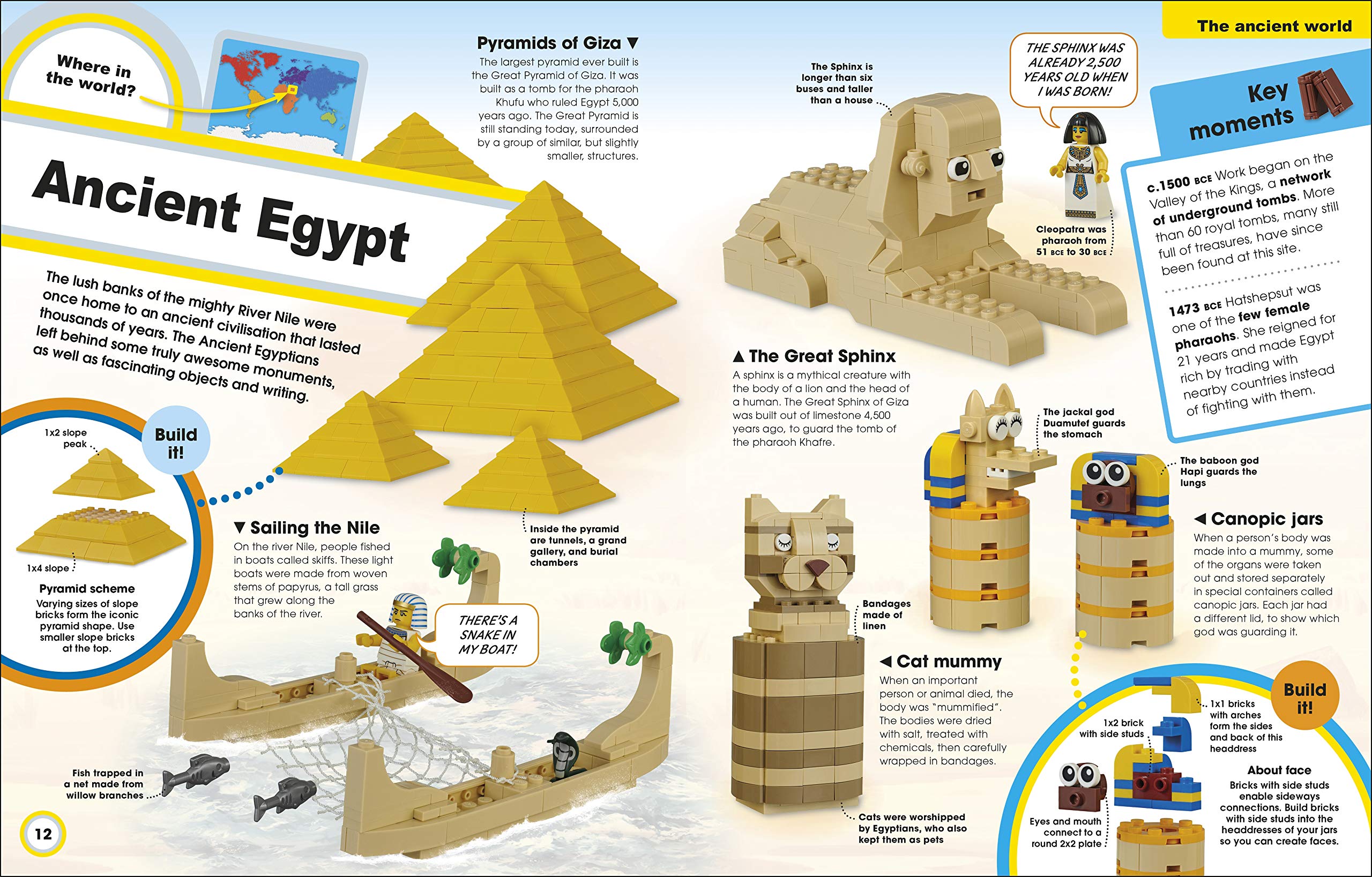 LEGO Epic History Building Kit with 4 Exclusive Mini Models – Perfect for Collectors, History Enthusiasts & Creative Play