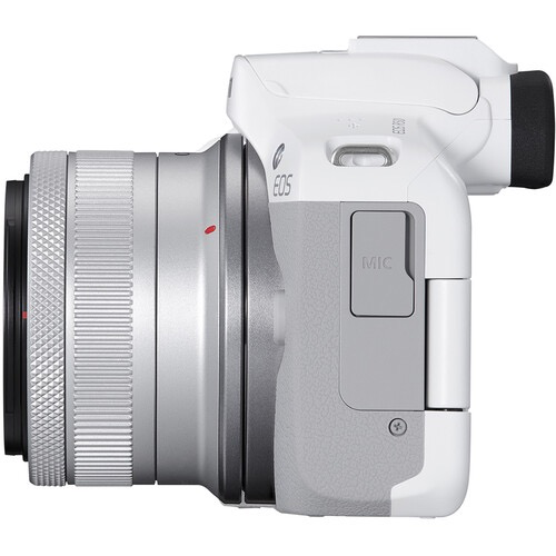 Canon EOS R50 Mirrorless Digital Camera with RF-S 18-45mm f/4.5-6.3 IS STM Lens (White) - Perfect for Vlogging, Travel Photography & Content Creation