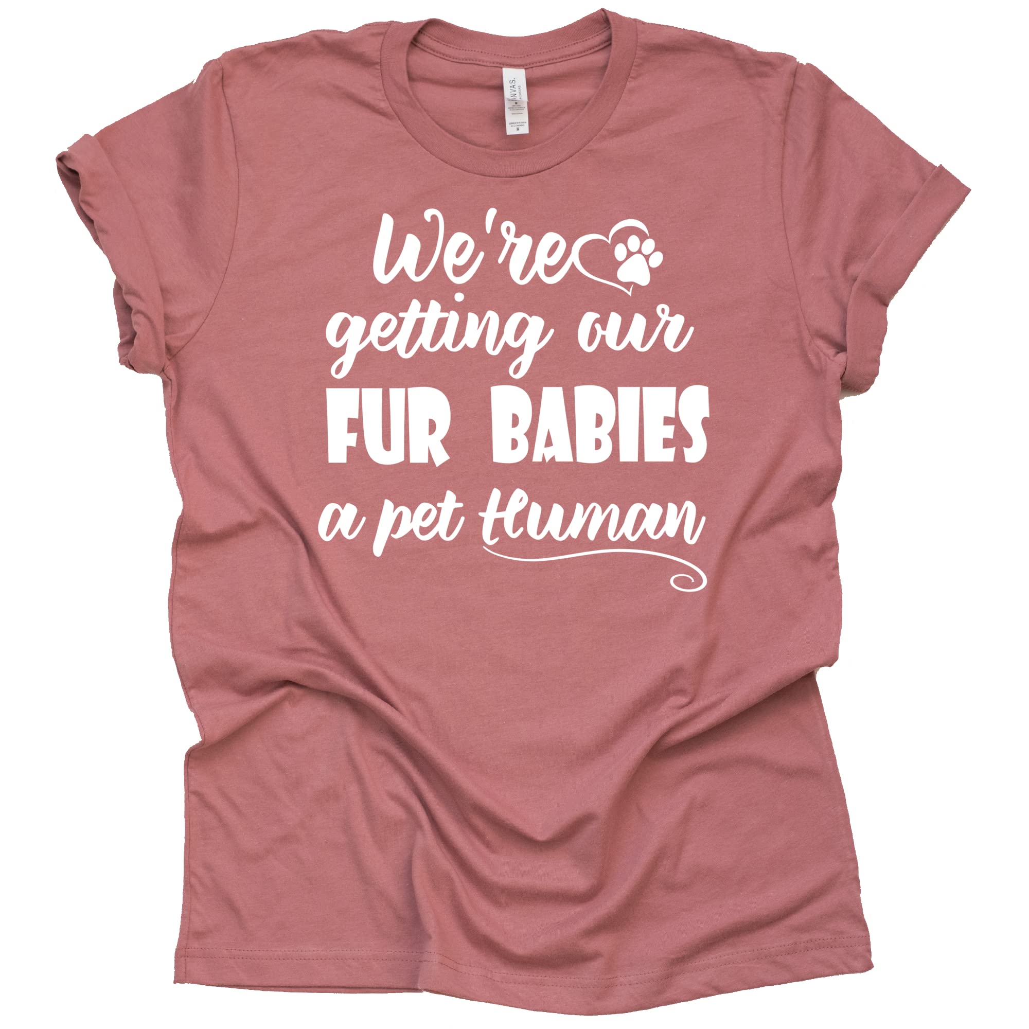 Pet Human Shirt for Dogs - Cute Pregnancy & Baby Announcement Tee for Dog Moms | Perfect for Gender Reveals & Family Photos