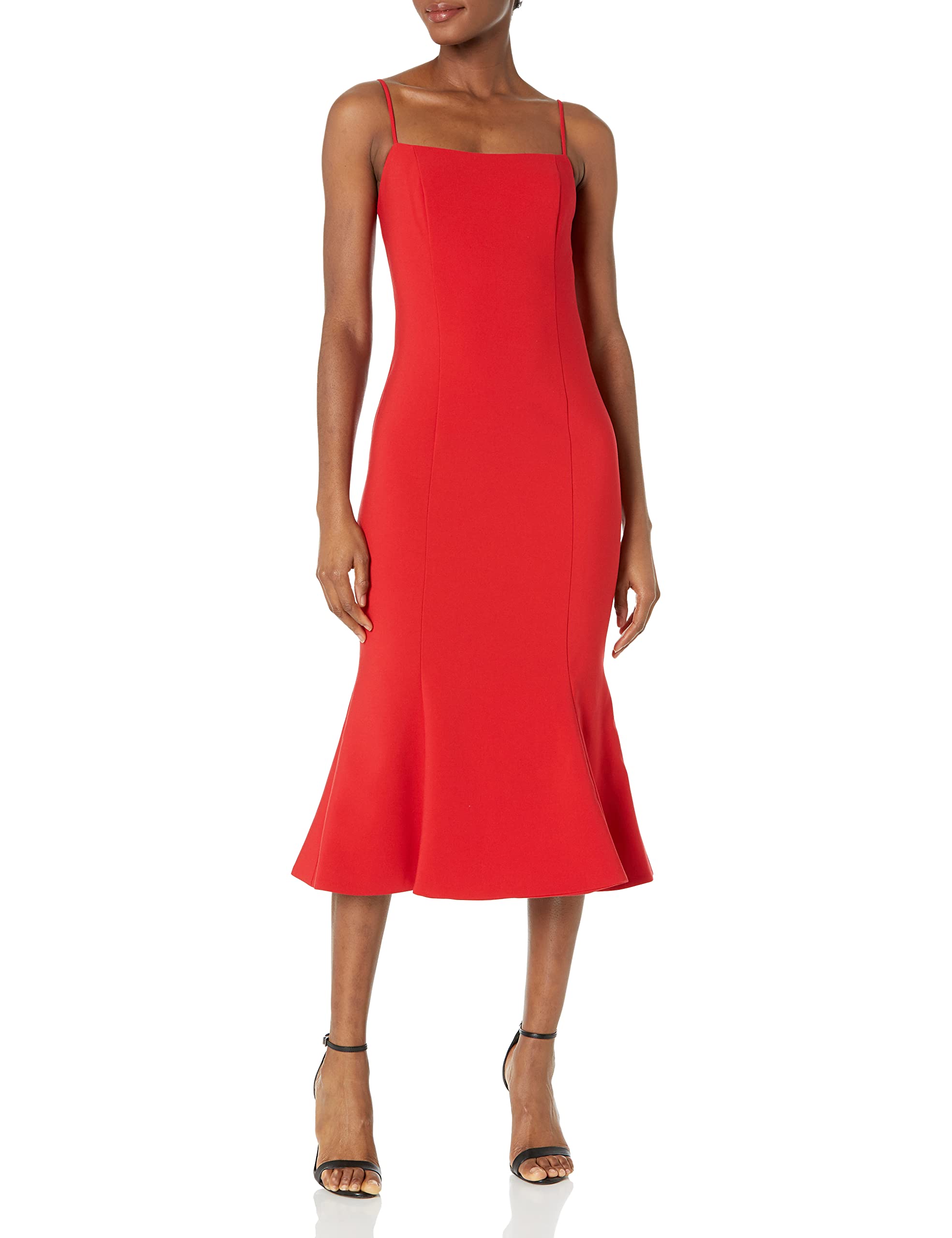 Stylish Women's Midi Carter Dress - Flattering A-Line Fit for Casual & Office Wear | Perfect for Work, Date Nights & Special Occasions